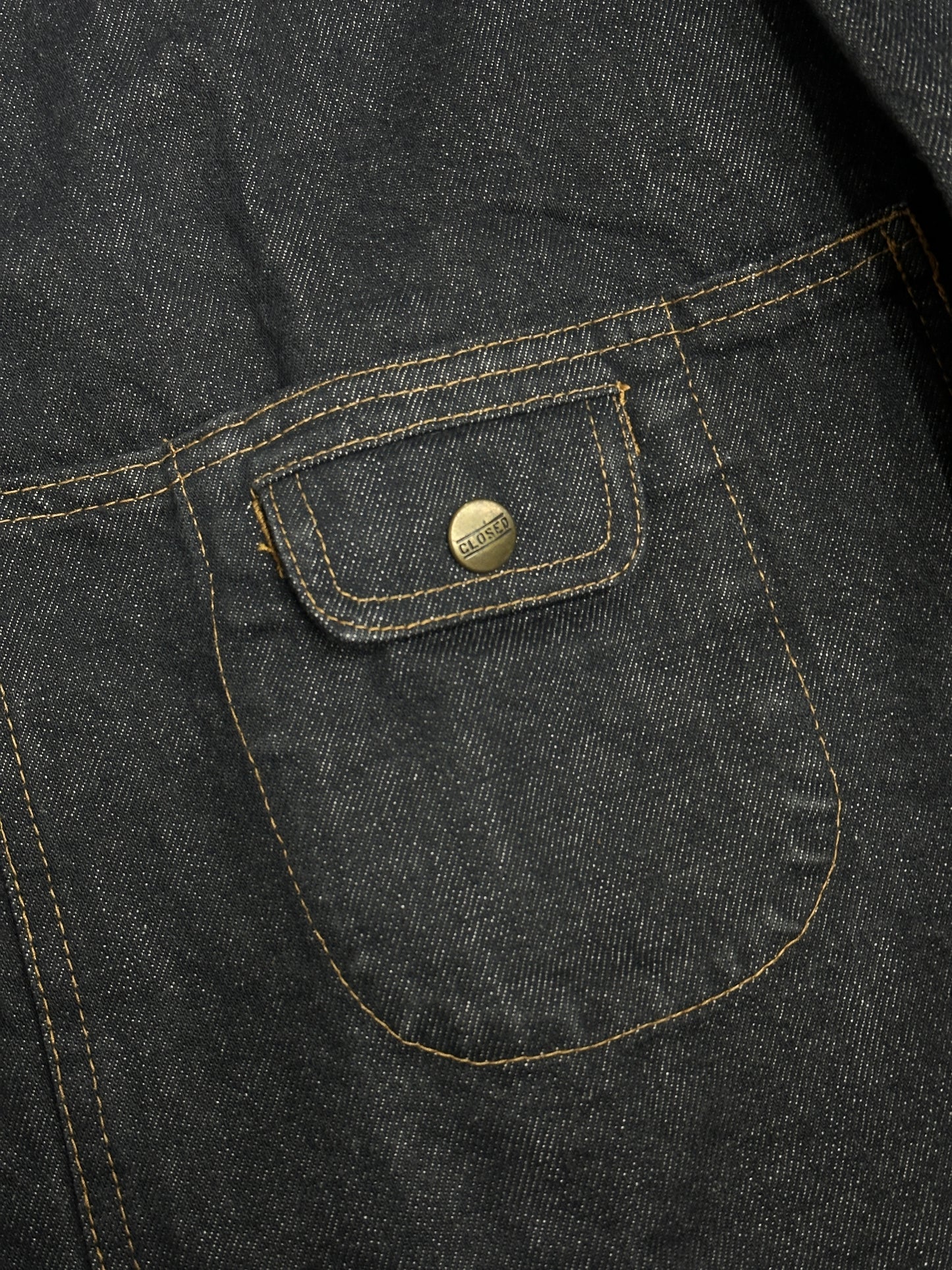 [46] 80s Closed by Marithe Fancois Girbaud Denim Jacket