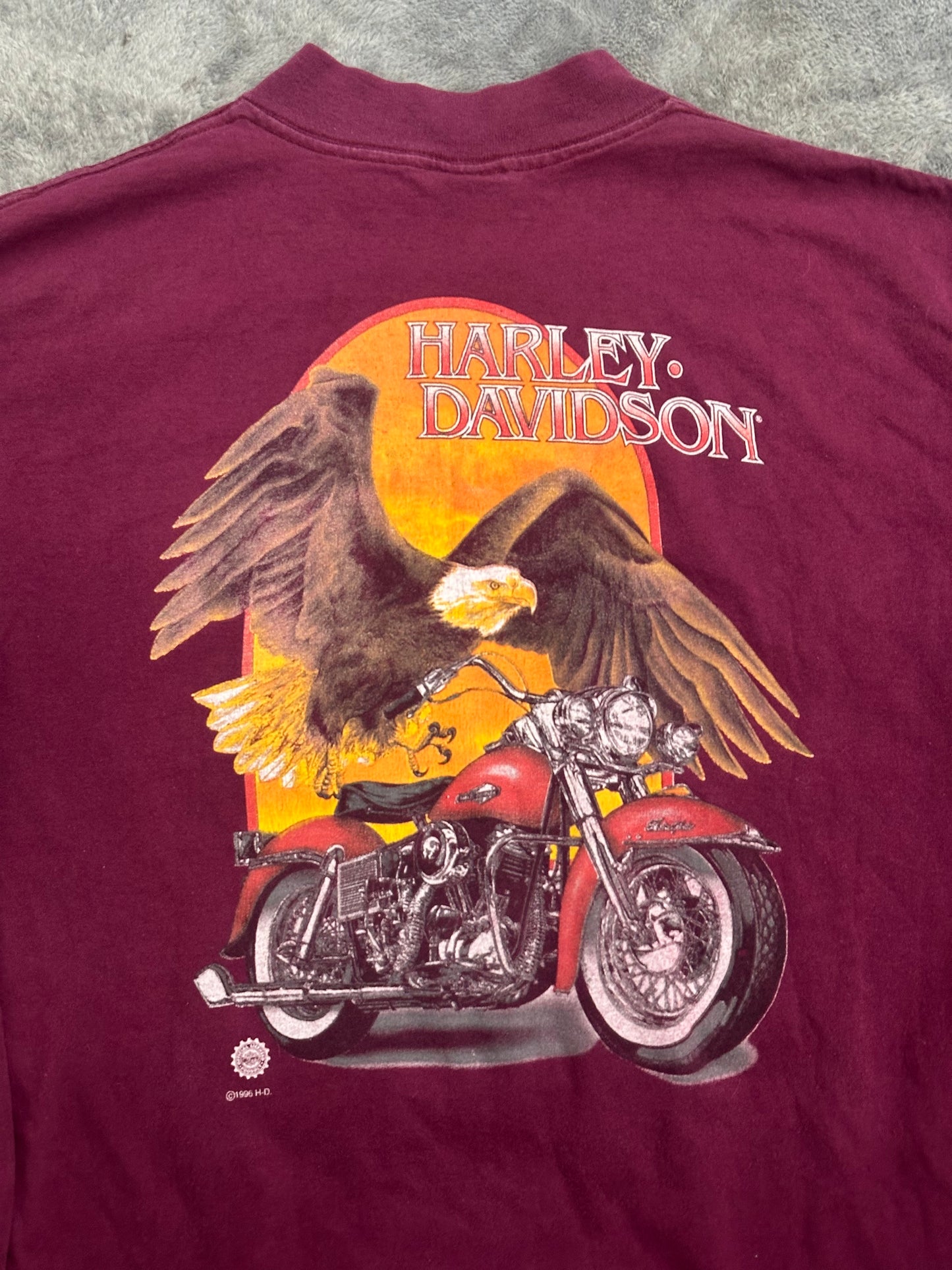 [XL] 1996' Harley-Davidson Motor Jersey
