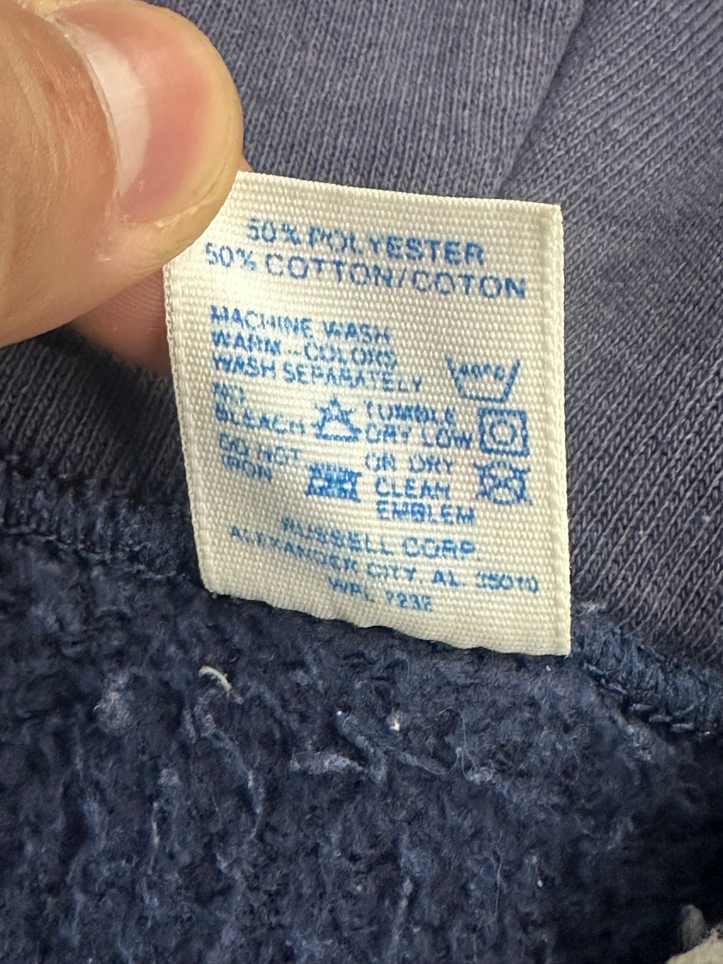 [L] 80s Russell Hood Zip-up