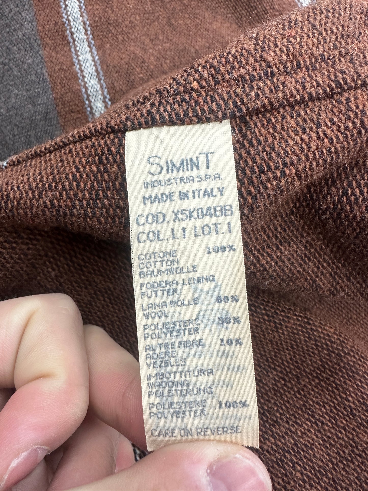 [L] Late 80s Armani Jeans Denim Chore Jacket