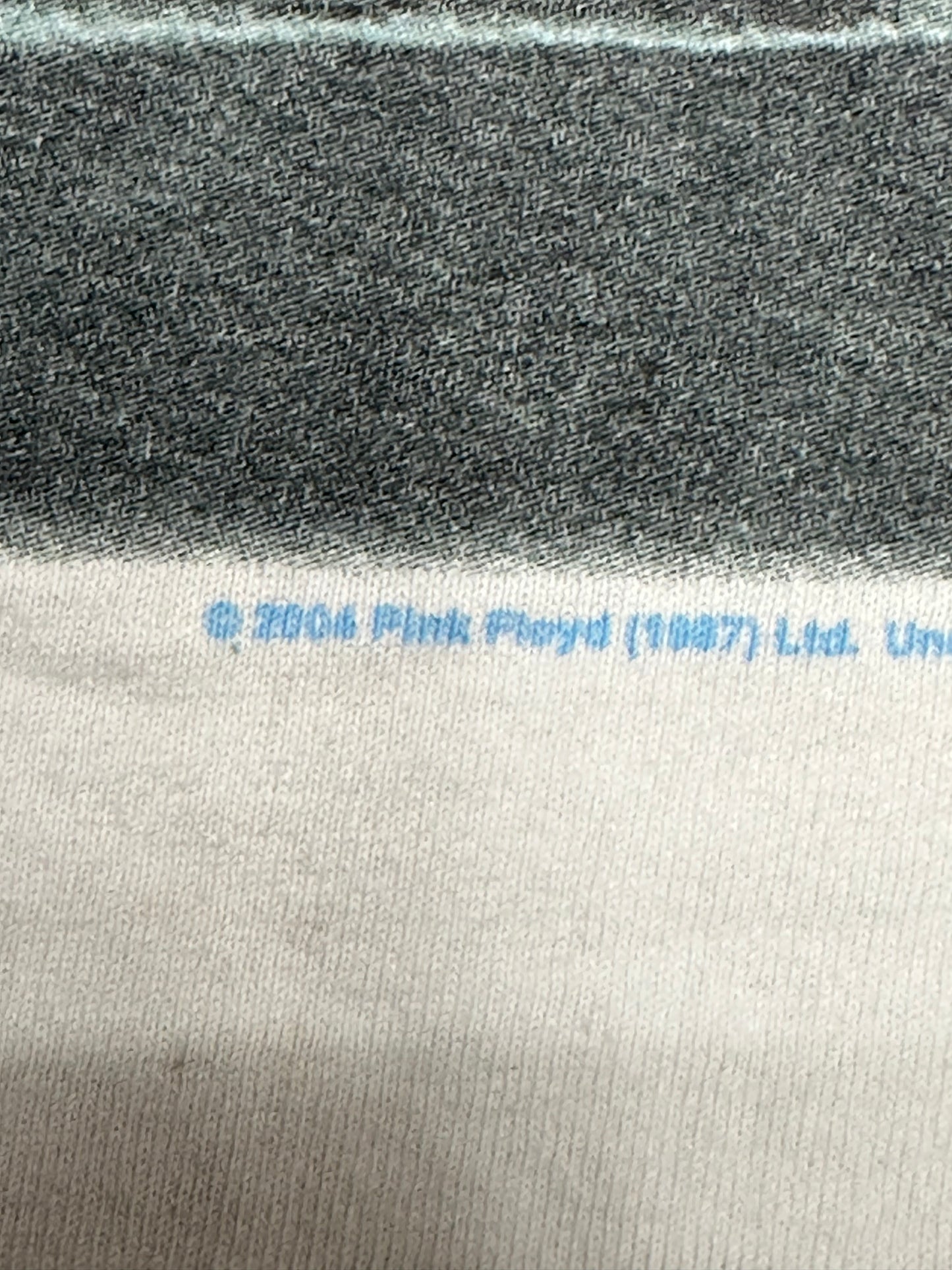 [XL] 06' Pink Floyd 3/4 Sleeve Tee