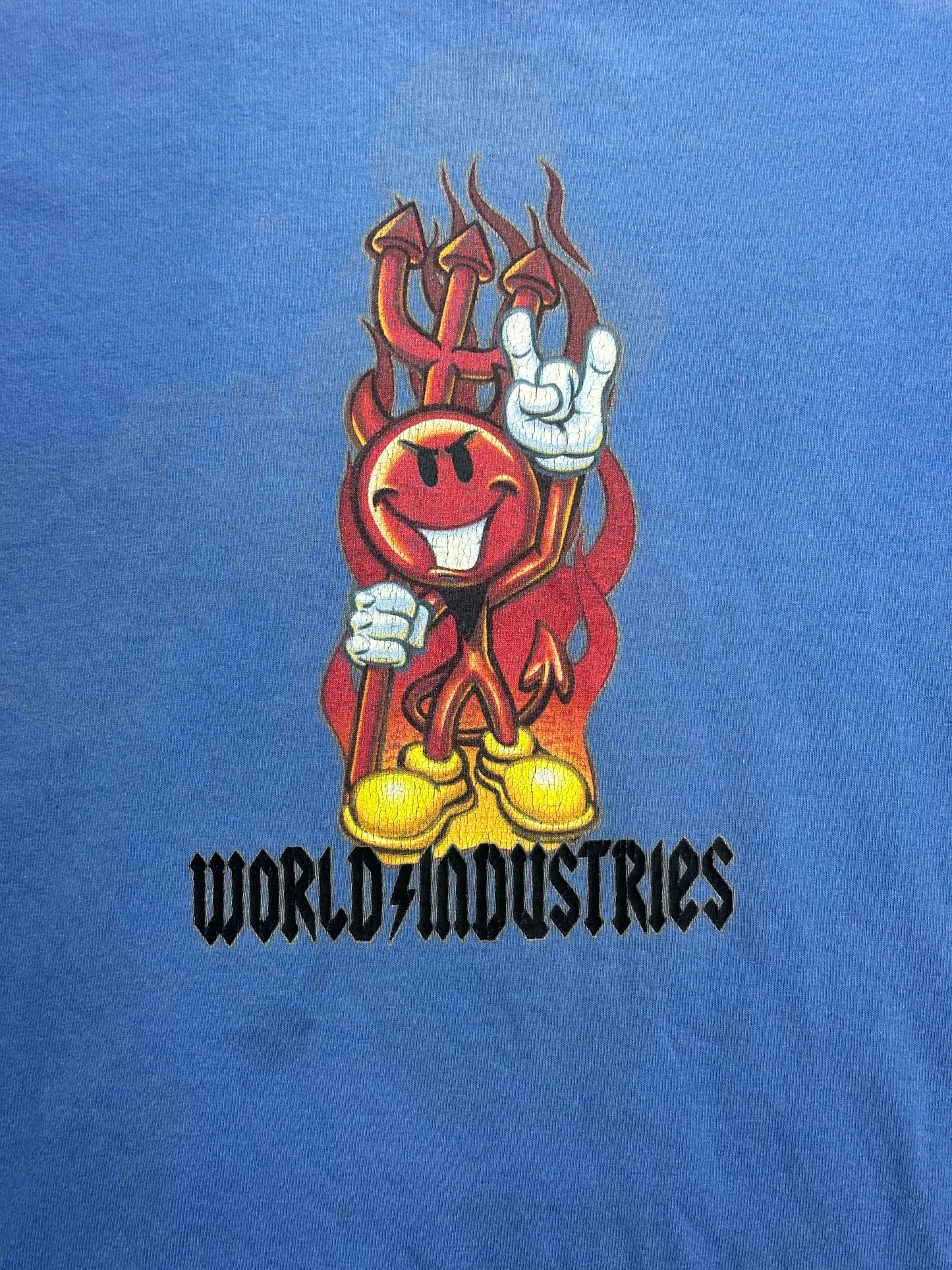 [S] 90s World Industries Devil Man Tee