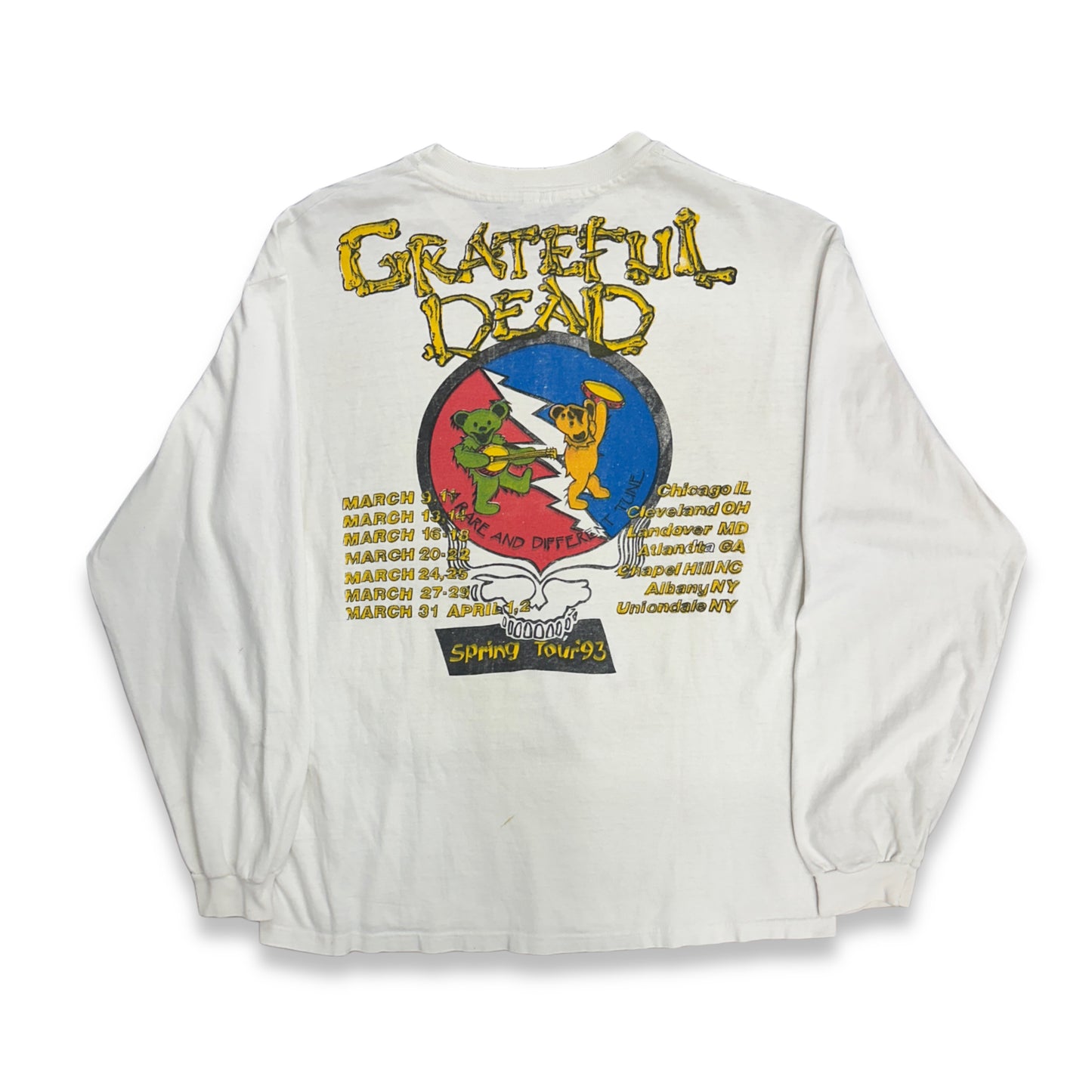 [L] 1993' Grateful Dead Spring Tour Long Sleeve