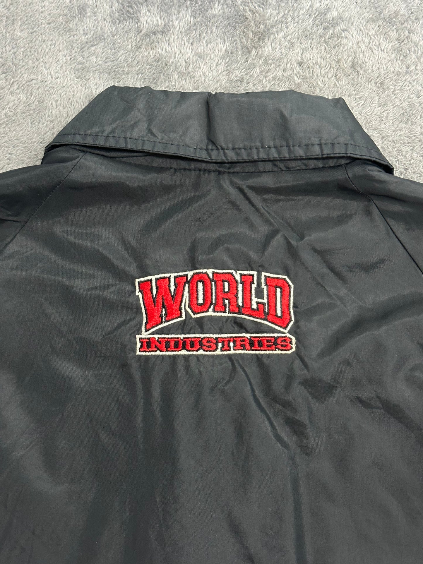[L] 90s World Industries Skateboards Coach Jacket