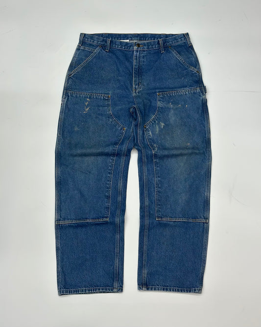 [38x32] Carhartt double knee Denim pants