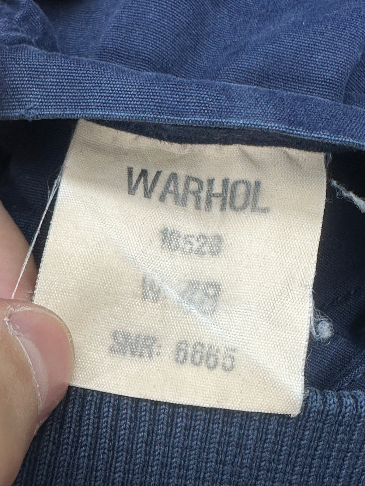[48] 90s HUGO BOSS Italy Navy Bomber Jacket