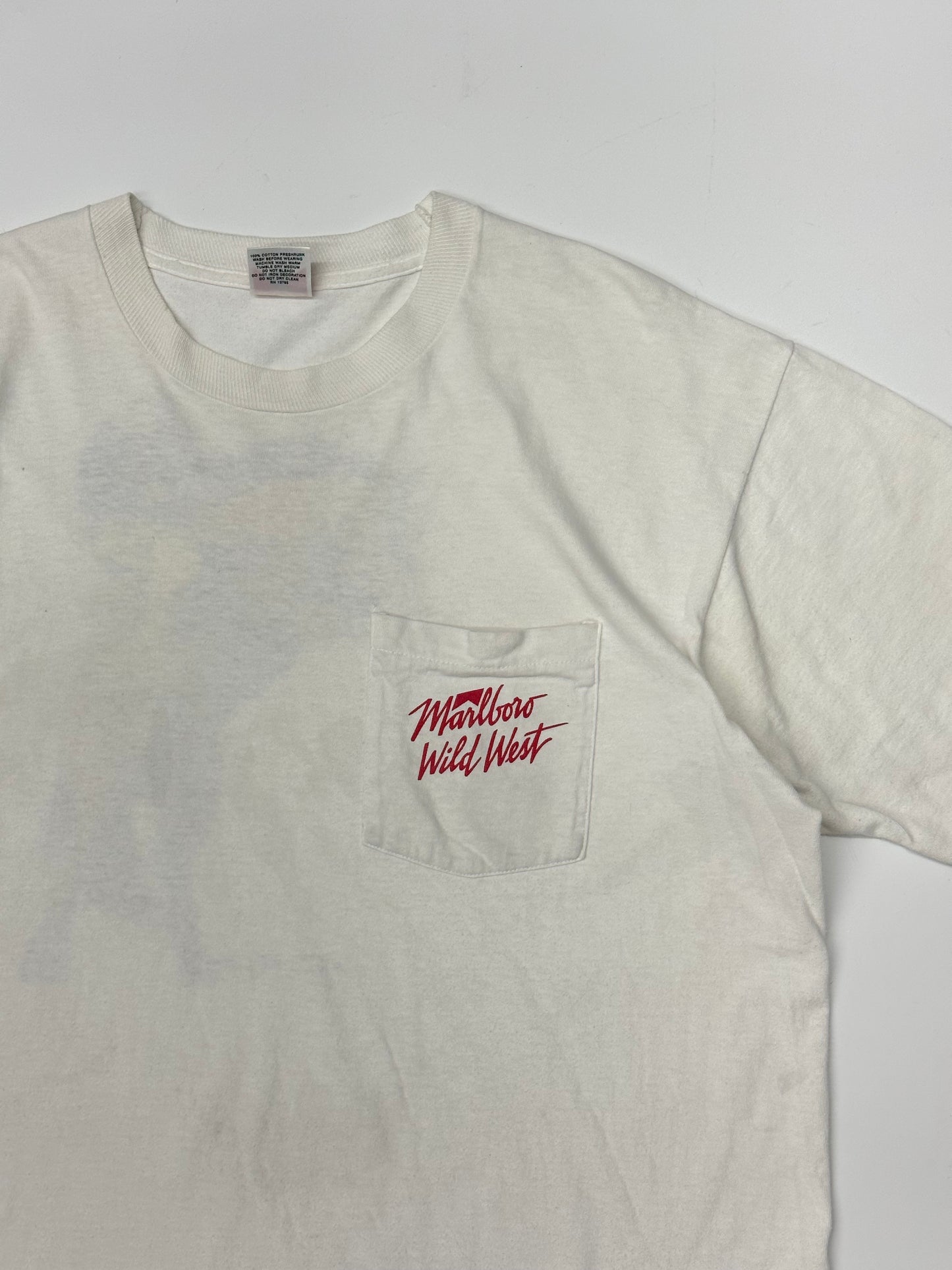 [OS] 90s Marlboro Wild West cowboy Tee