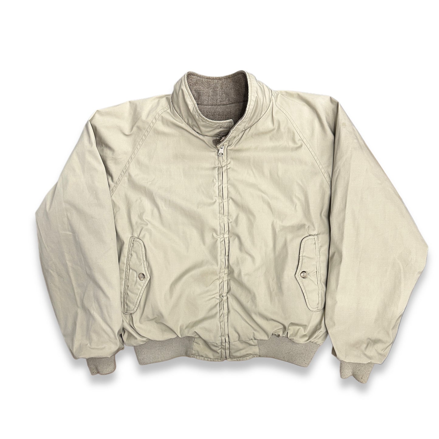 [XL] 80s Woolrich Reversible Wool Bomber Jacket