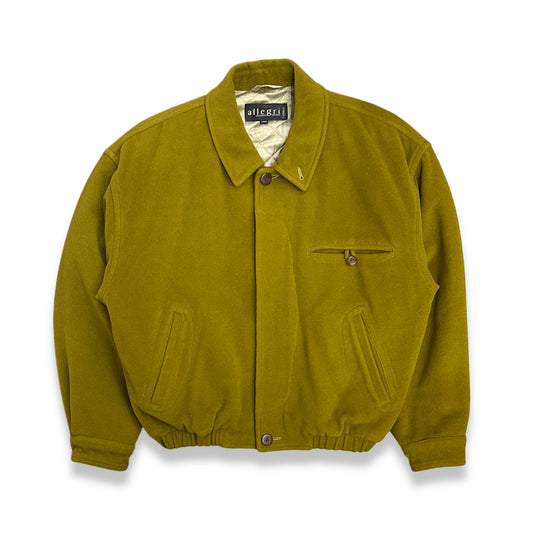 [L] 90s Allegri Wool Bomber Jacket