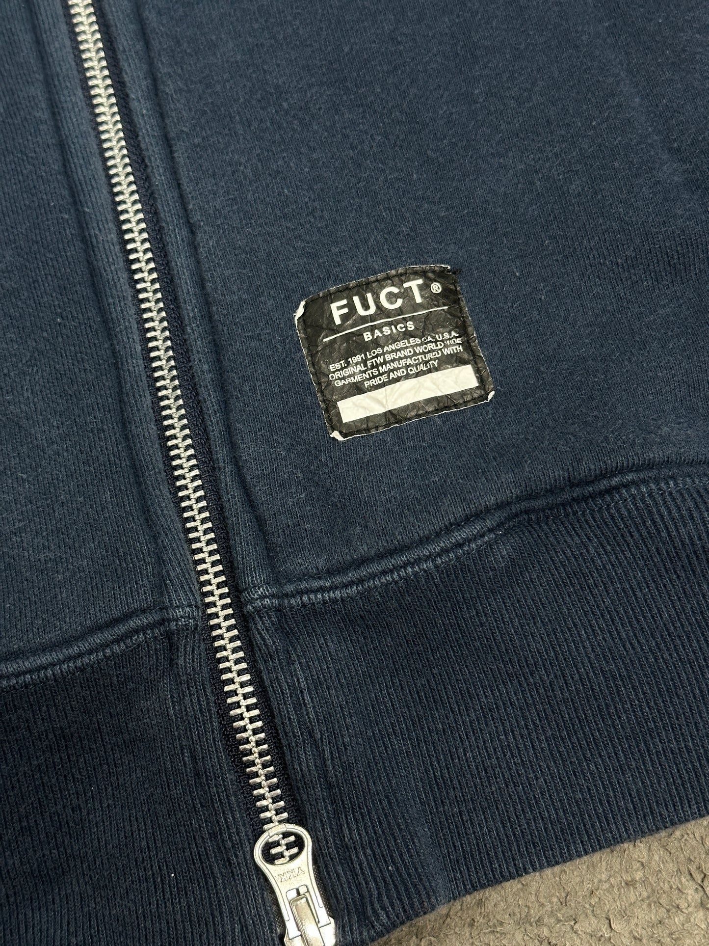 [L] 00s FUCT Basics Hood Zip-up