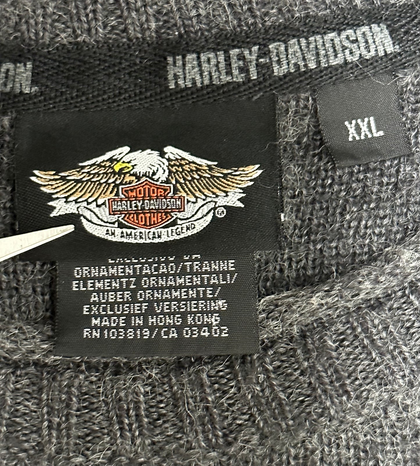 [XXL] 00s Harley Davidson Knit