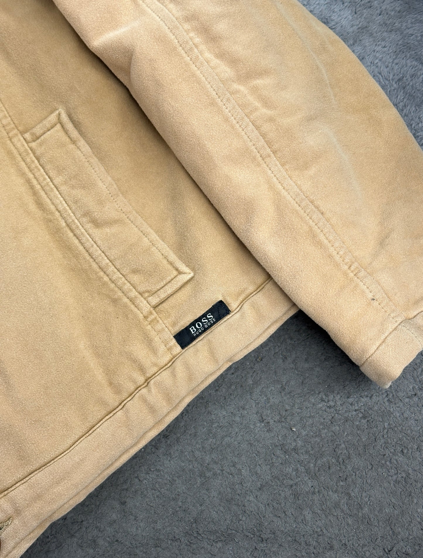 [52] 90s HUGO BOSS Cotton Wool Jacket