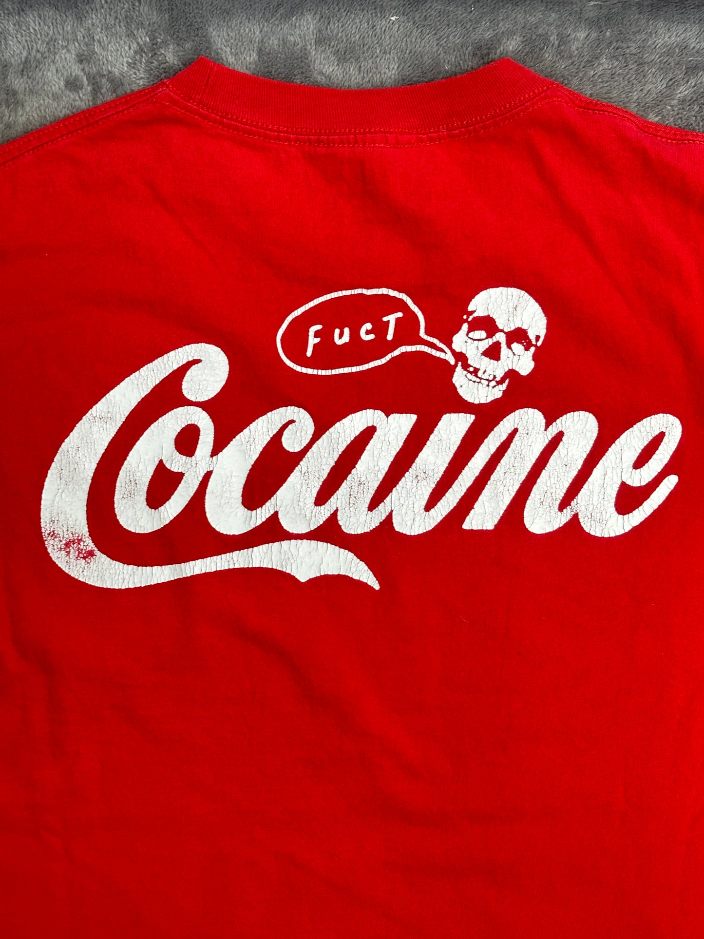 [XL] 00s FUCT Cocaine Parody Tee