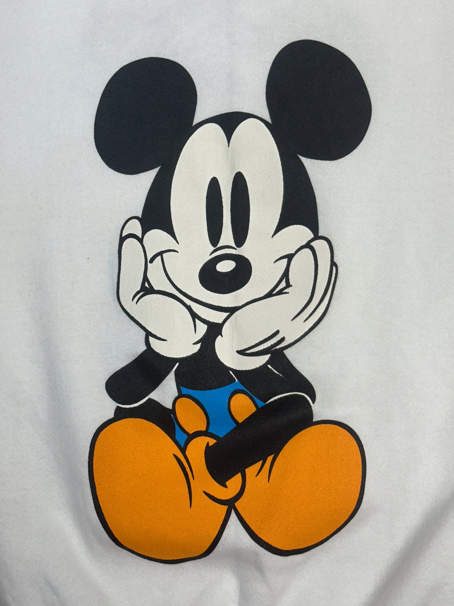 [L] 90s Mickey Mouse Double side Sweatshirt