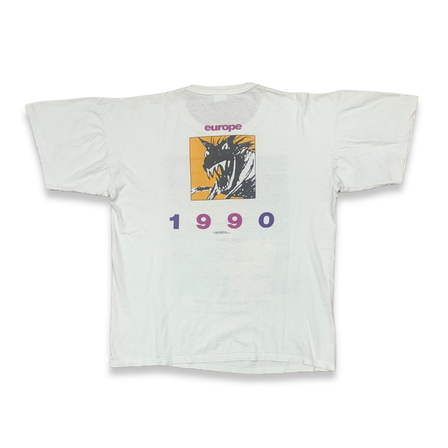 [XL] 1990' Rolling Stones Europe Tour Tee