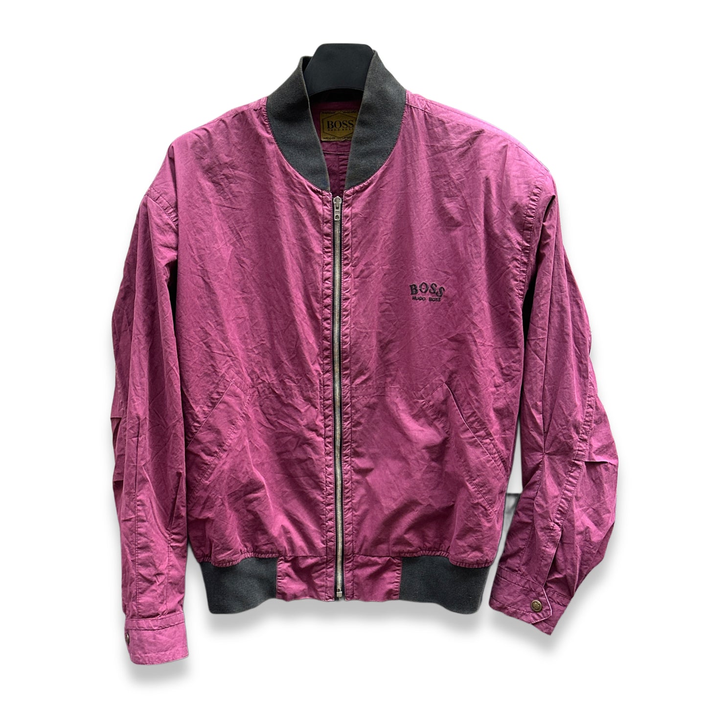 [50] 80s HUGO BOSS Baumwool Bomber Jacket
