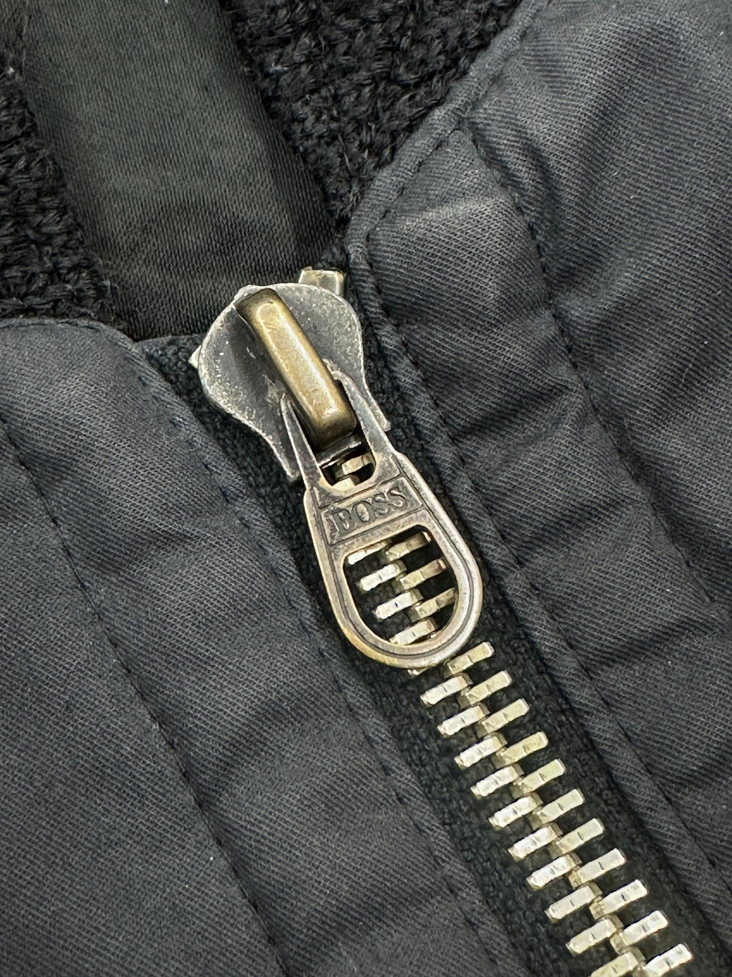 [L] 90s HUGO BOSS 4 Pocket Bomber Jacket