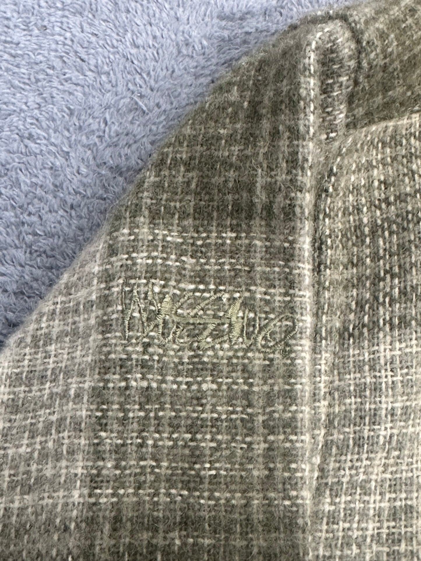 [XL] 90s Mossimo Wool Flannel Zip-up Jacket