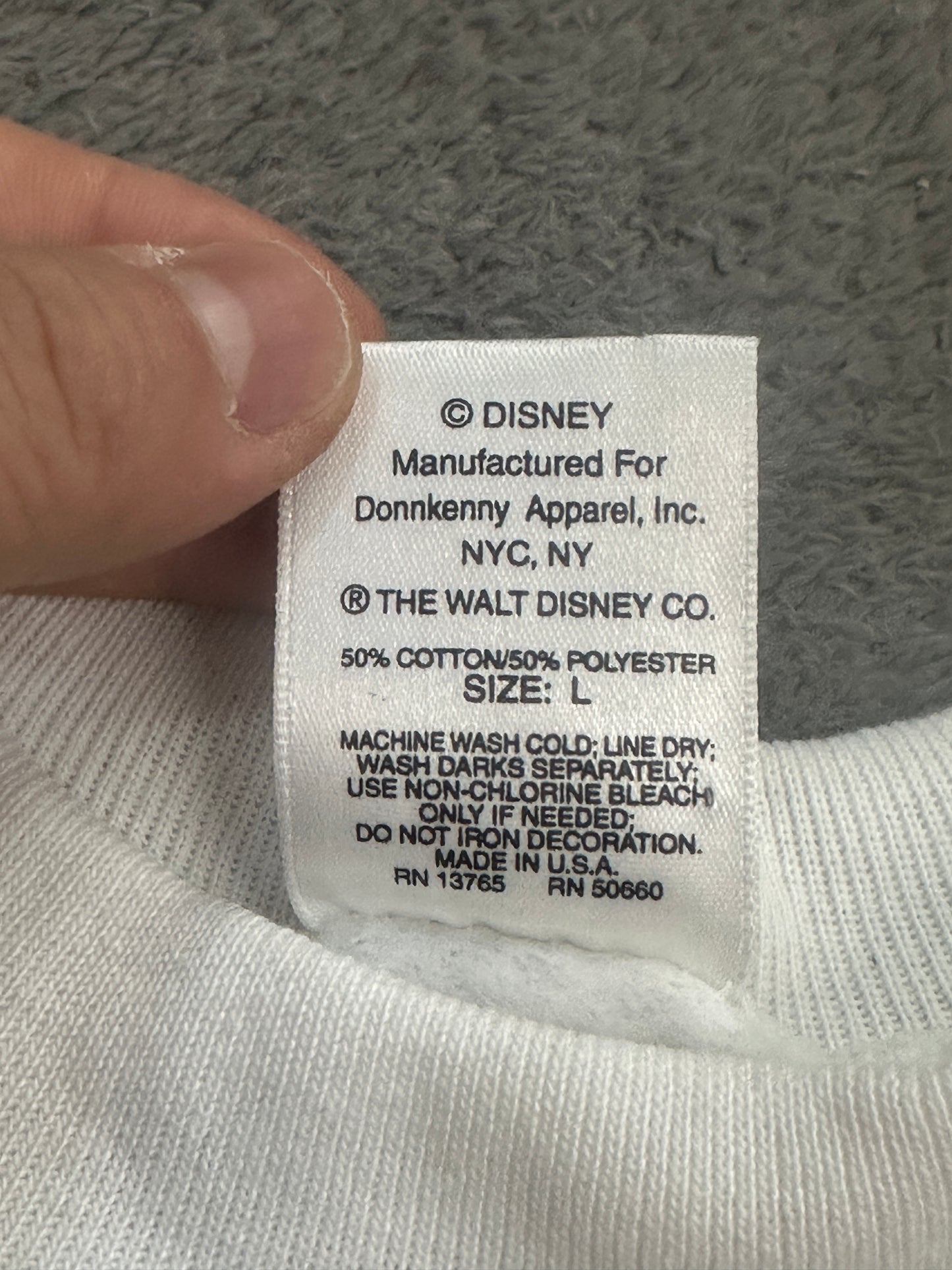 [L] 90s Mickey Mouse Double side Sweatshirt