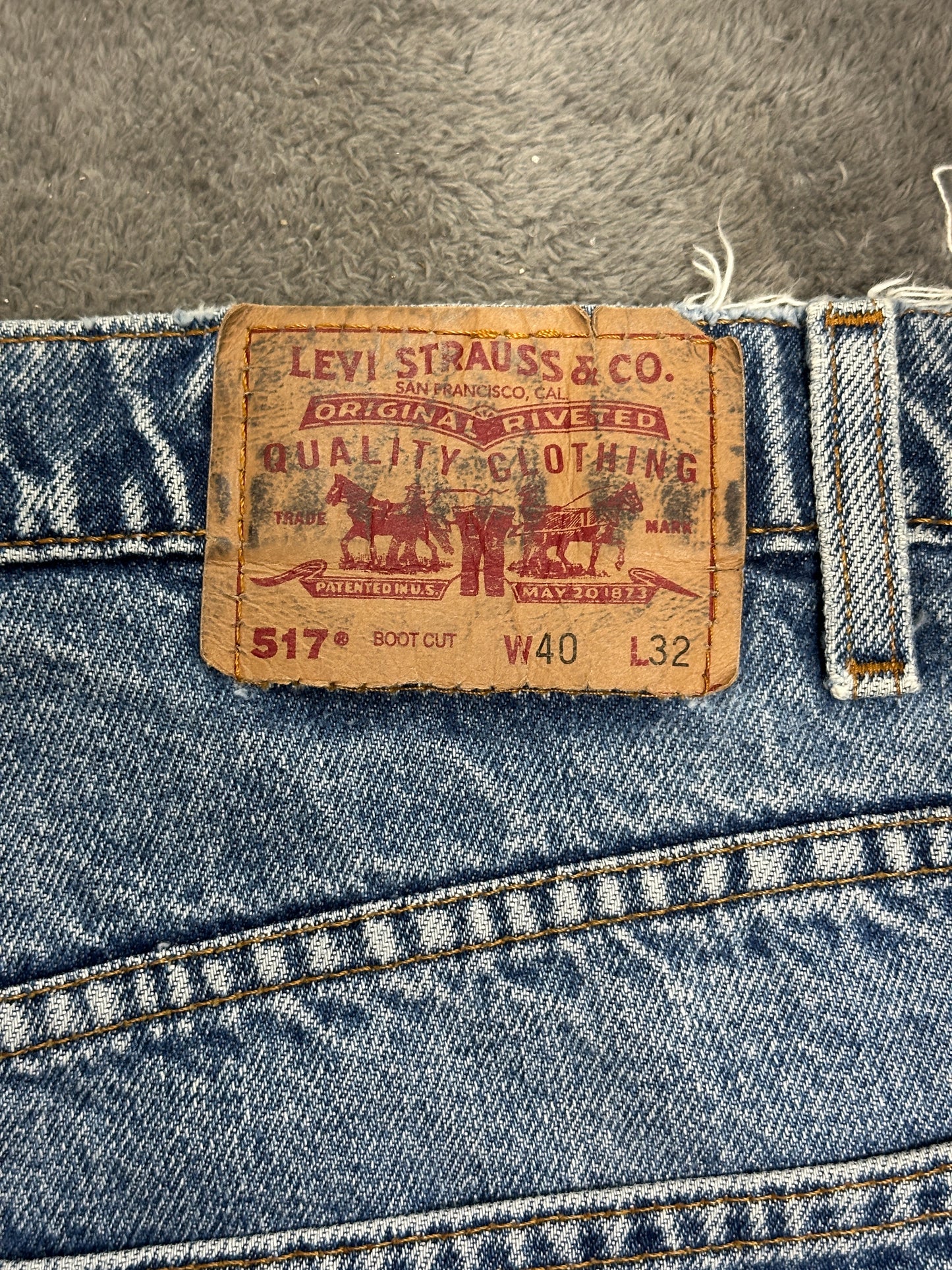 [40x32] 90s Levi's 517 Denim Pants