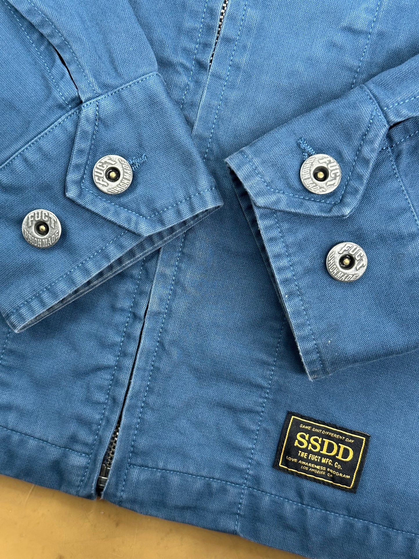 [M] FUCT SSDD Zip-up Work Jacket
