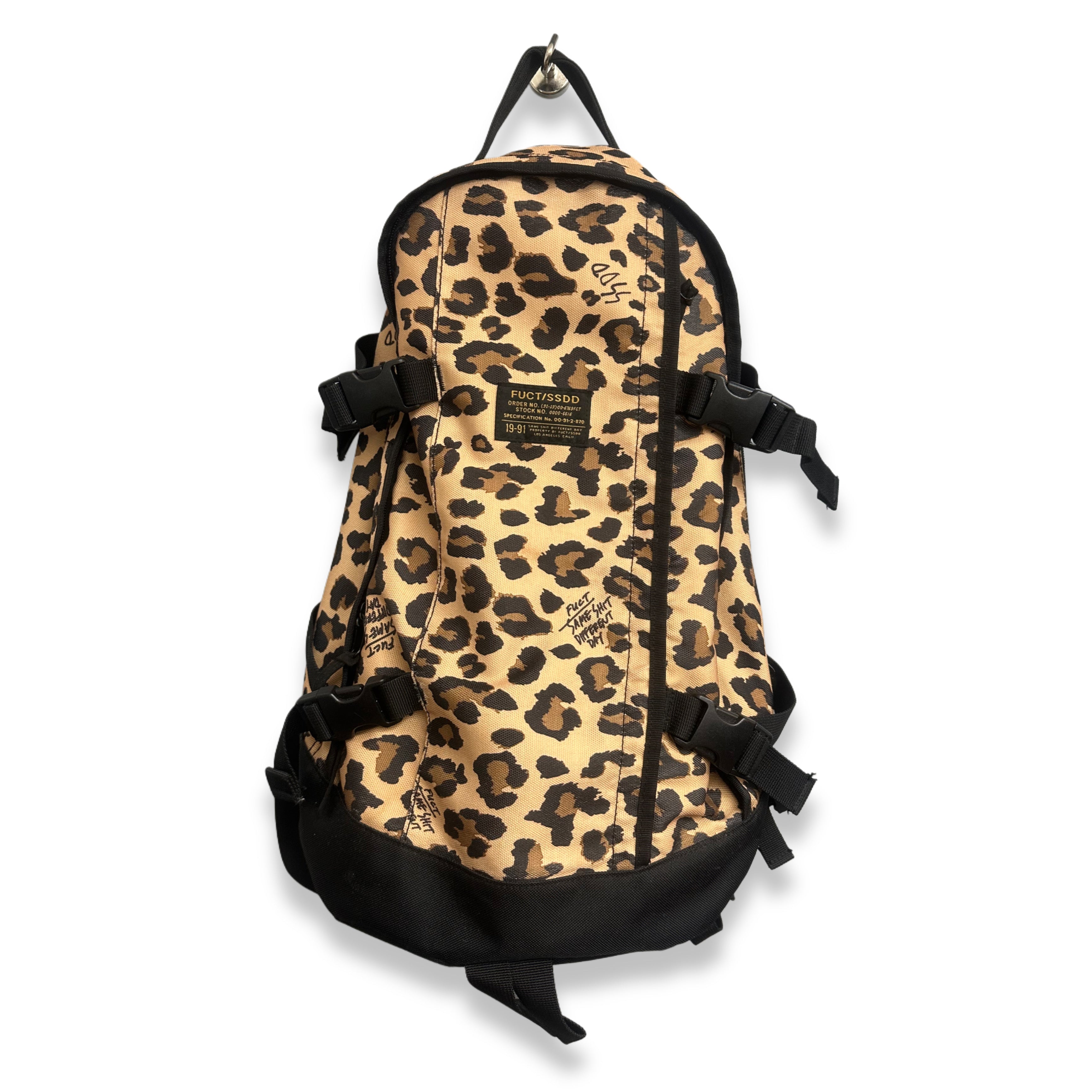 新品 FUCT SSDD LEOPARD BAGPACK / ファクト レオパード バック