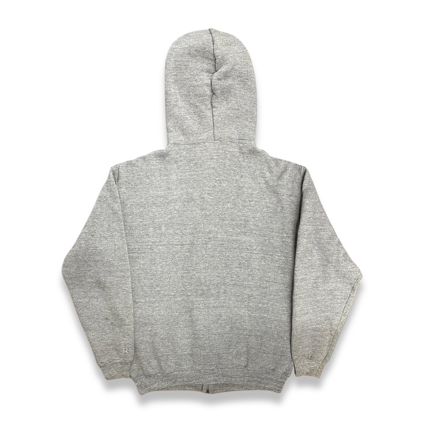 [L] 70s Russell Grey Hood Zip-up