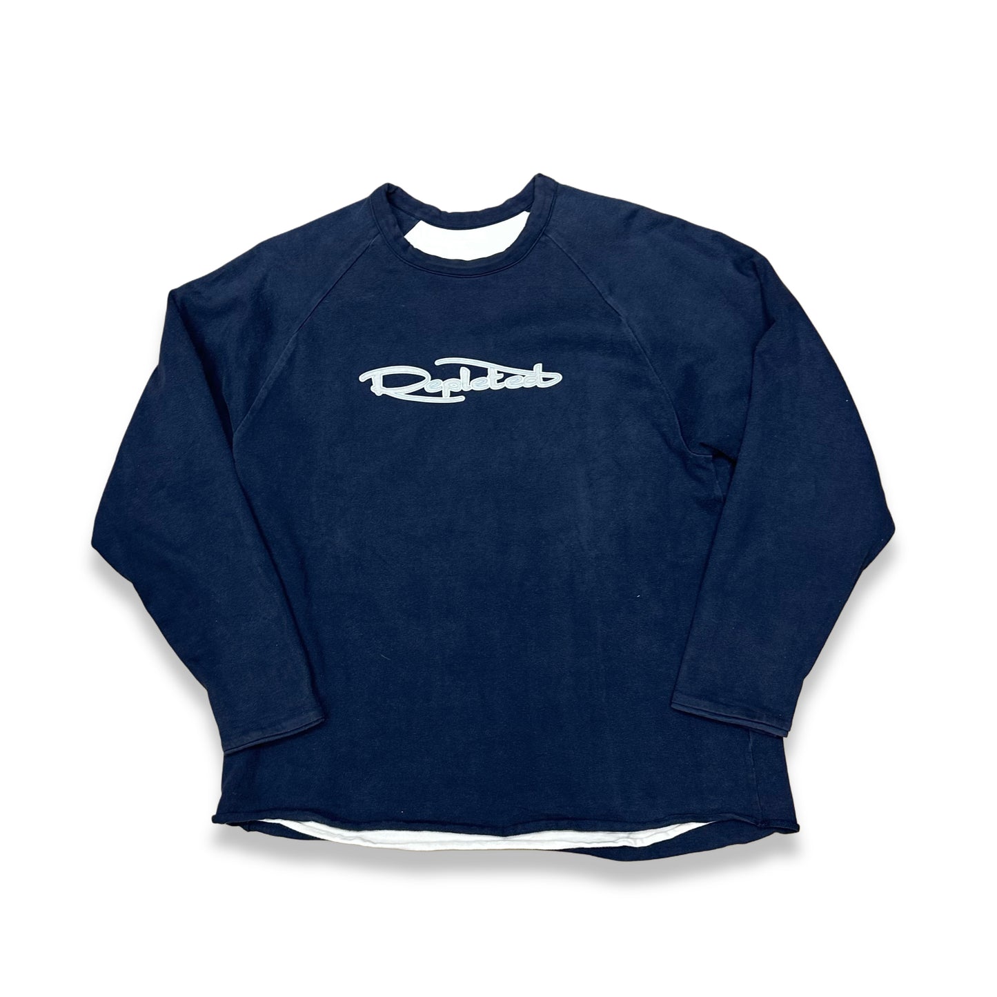 [L] 90s Depleted Reversible Sweatshirt