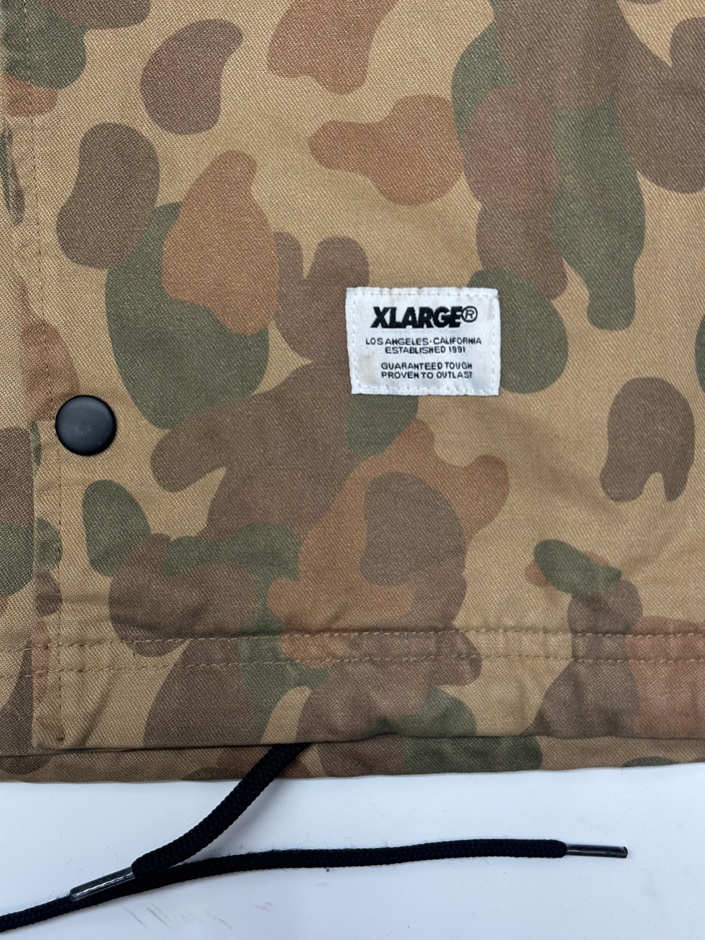 [L] X-LARGE camo Jacket