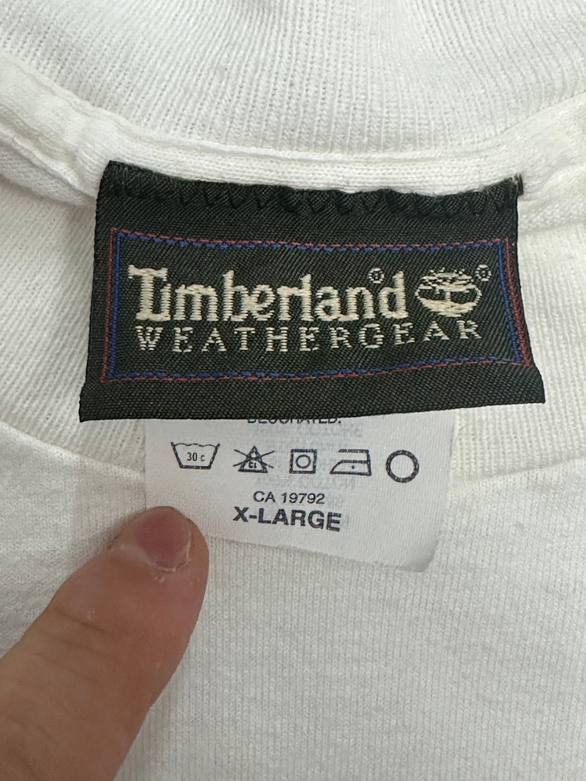 [XL] 1992' Give Racism The Boot Timberland Advertise Tee