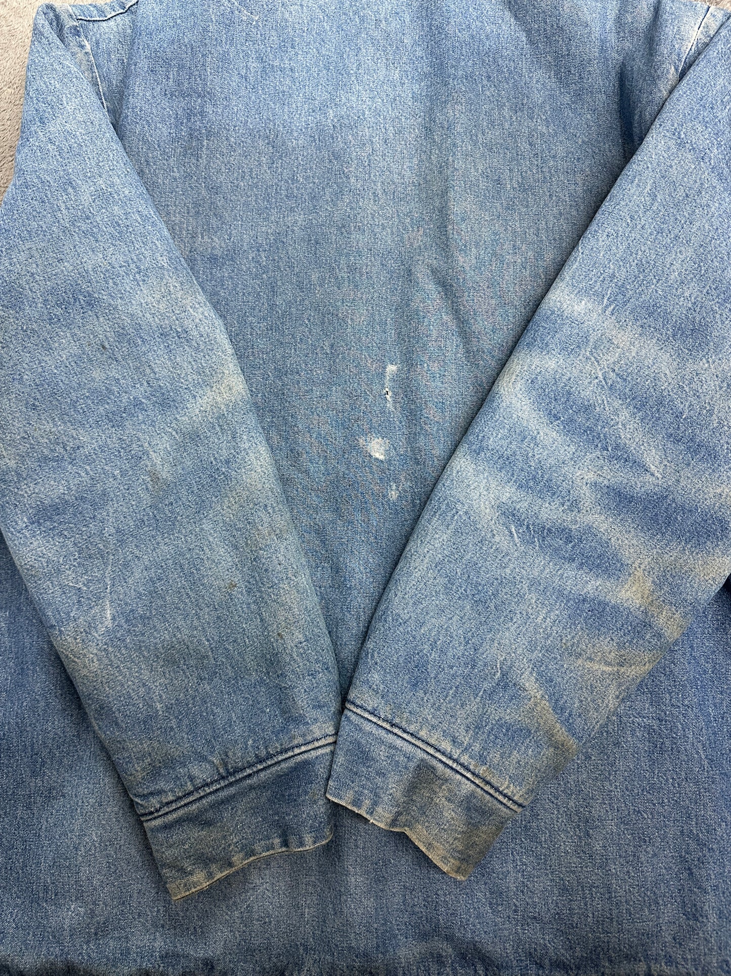 [XL] 80s Big Ben Distressed Denim Chore Jacket