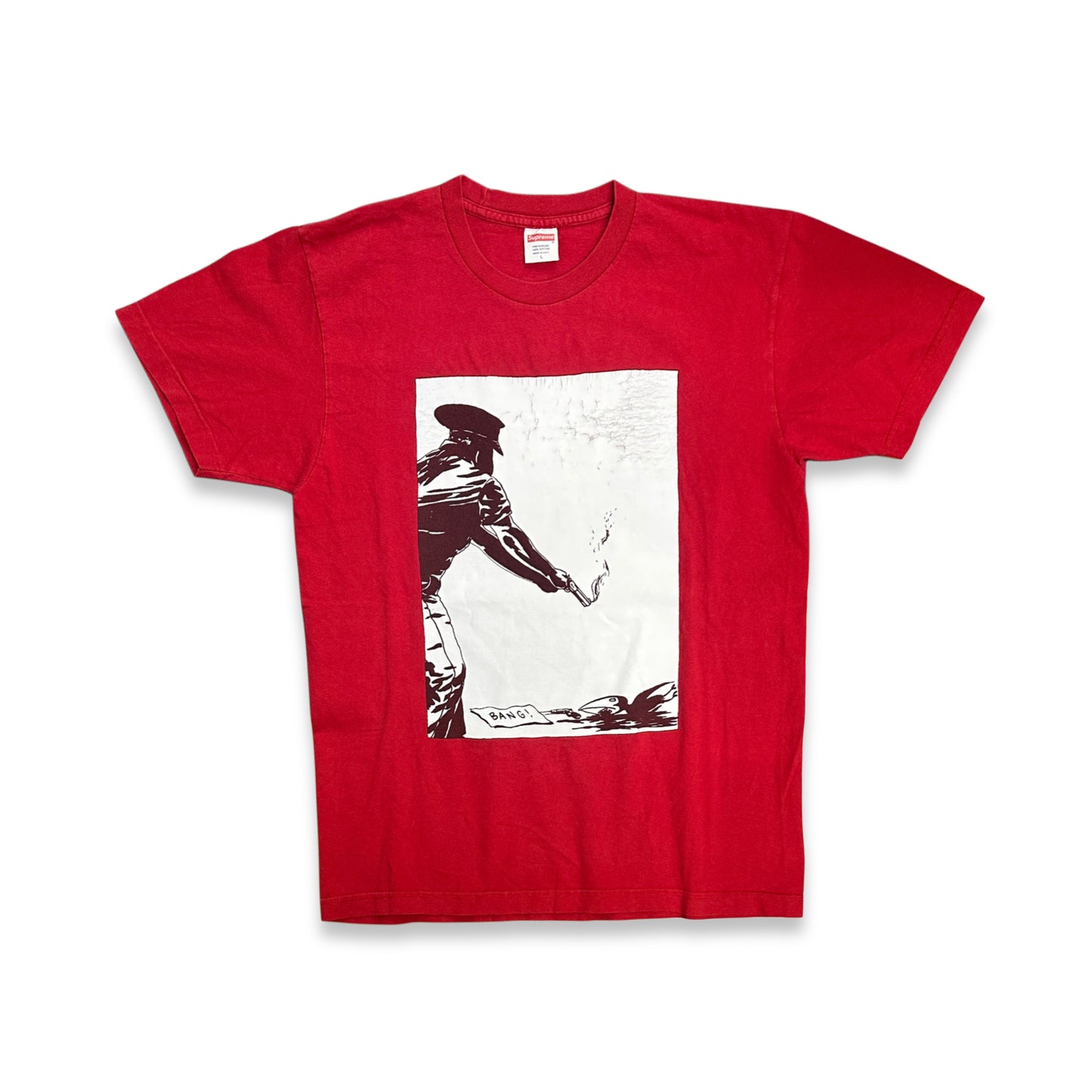 [L] 14FW Supreme x Raymond Pettibon Art Tee