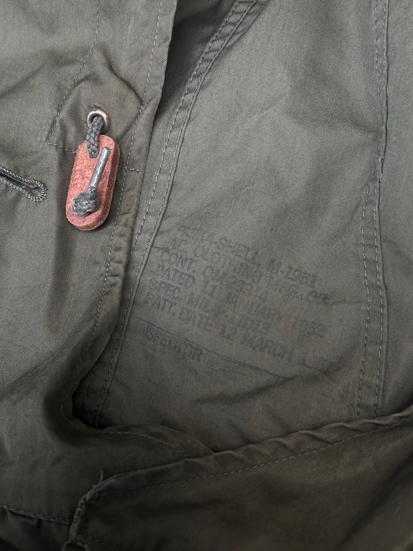 [L] 1951' US Army M-51 Shell Parka Set