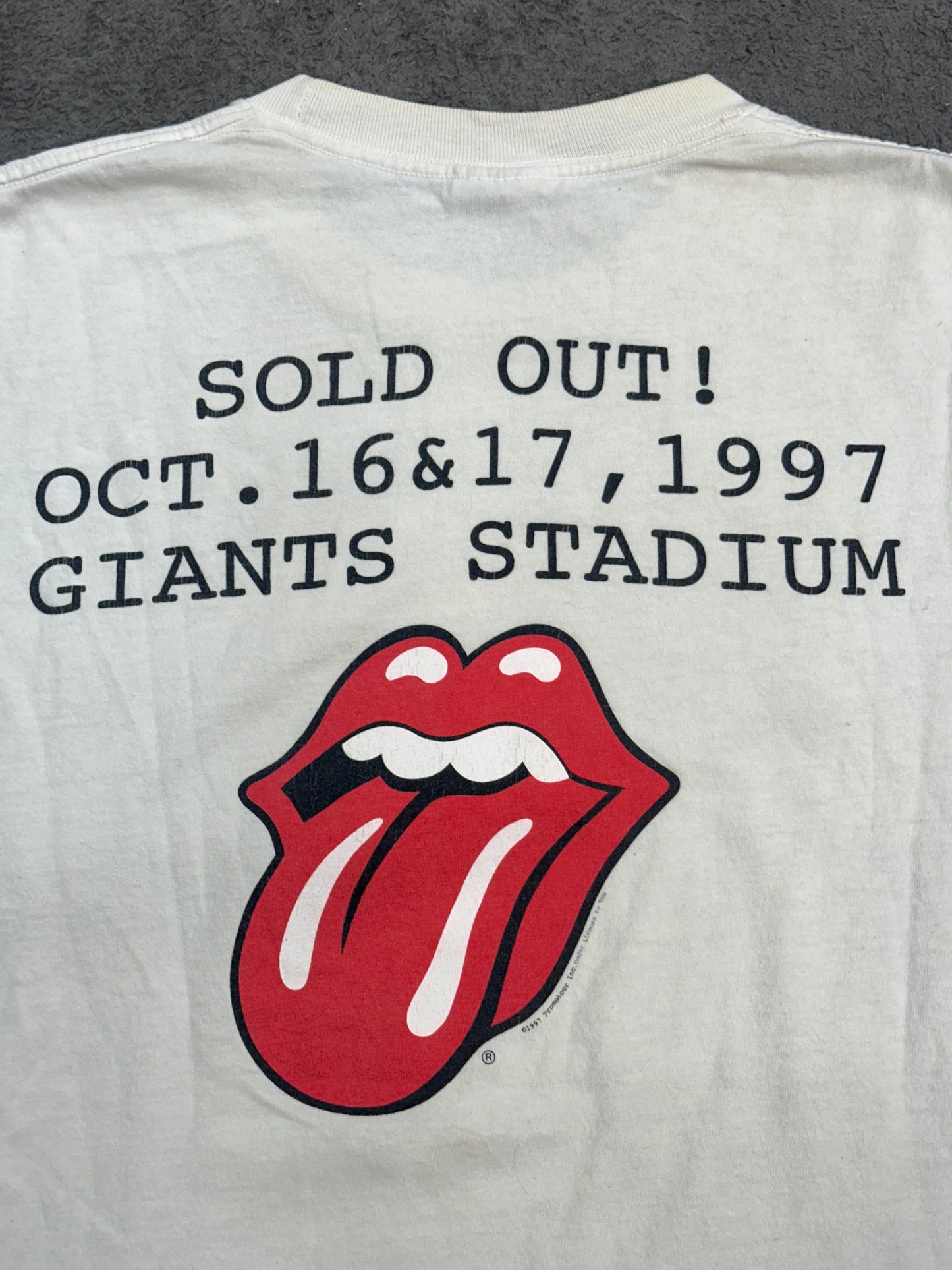[L] 1997' Rolling Stones NY Tour Tee