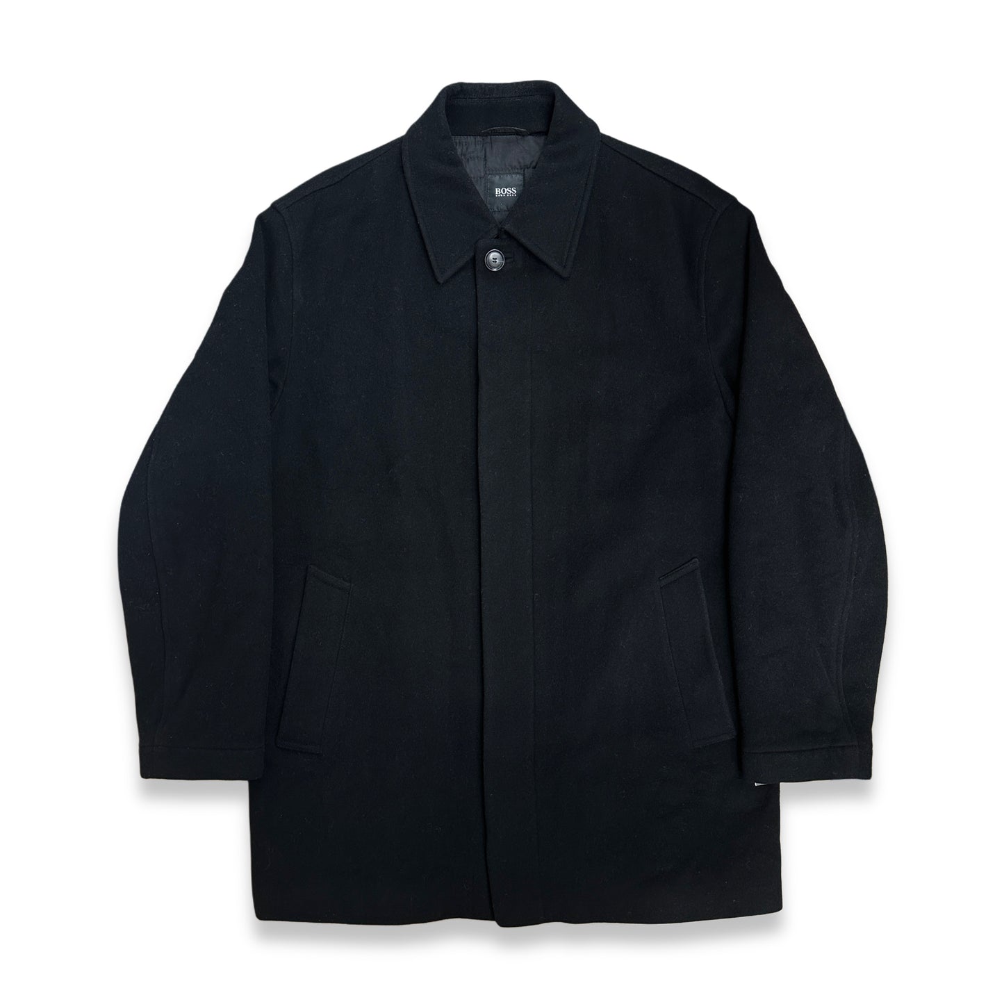 [52] 00s HUGO BOSS Wool/Cashmere Coat