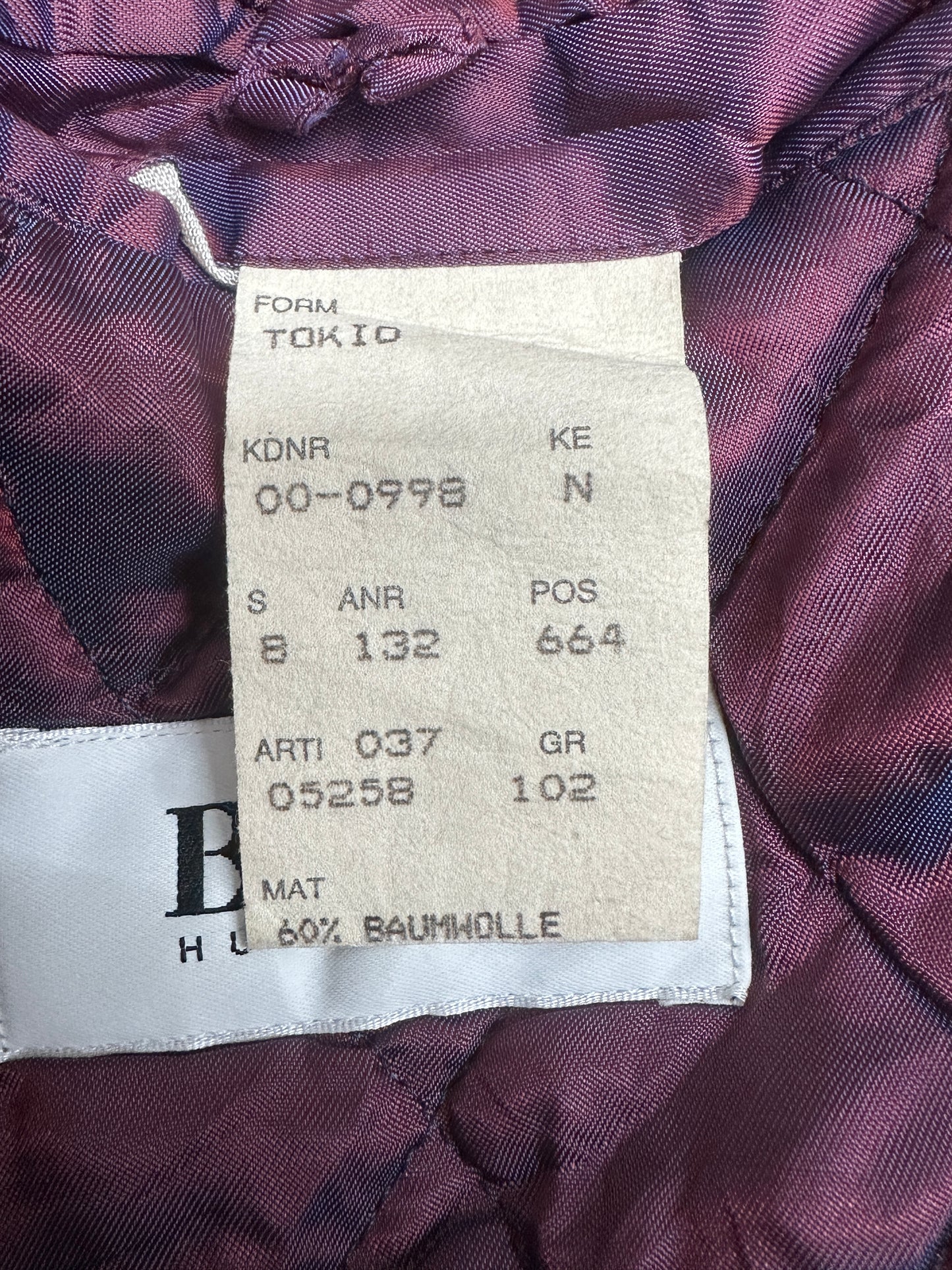 [XXL] 80s HUGO BOSS Yellow Bomber Jacket