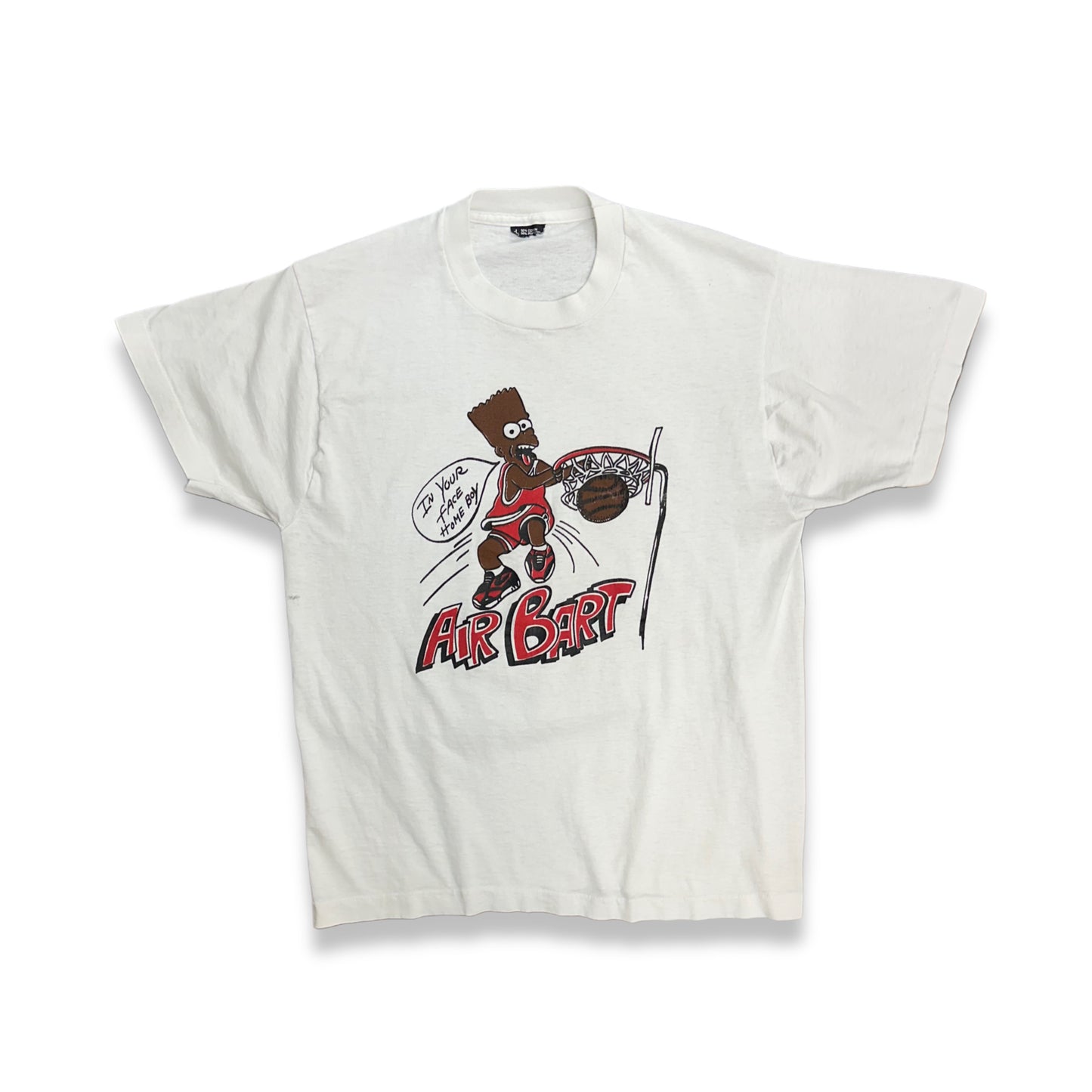 [L] 90s Air Bart Simpson Cartoon Tee