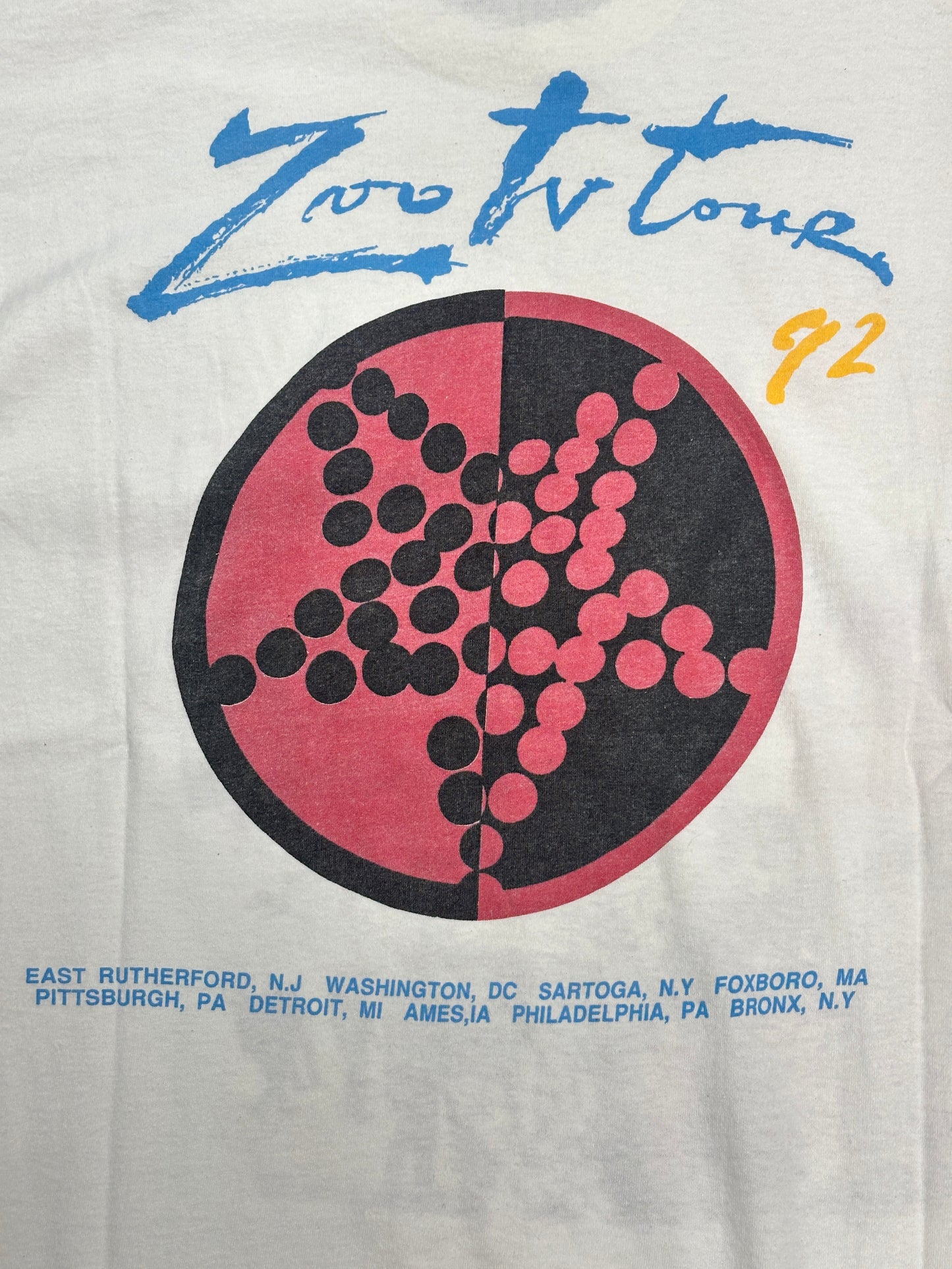 [XL] 1992' U2 ZOO TV Tour Tee