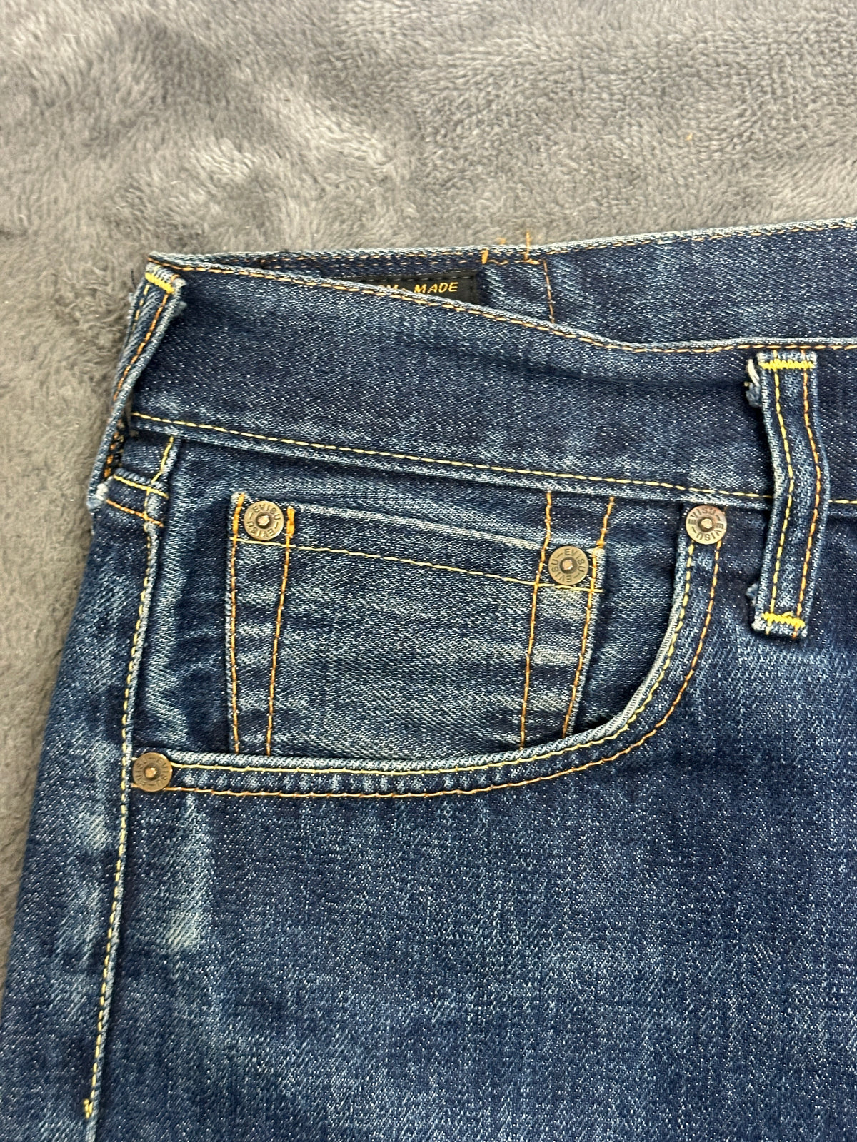 [36] 00s Evisu Italy Selvedge Denim Pants