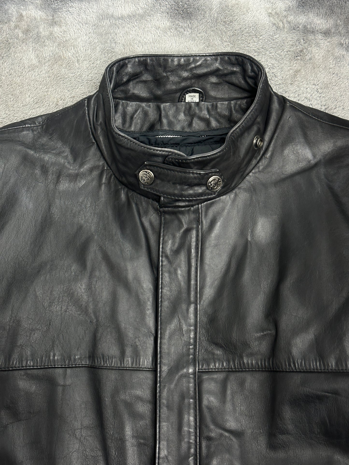 [40] 80s Harley-Davidson Leather Jacket