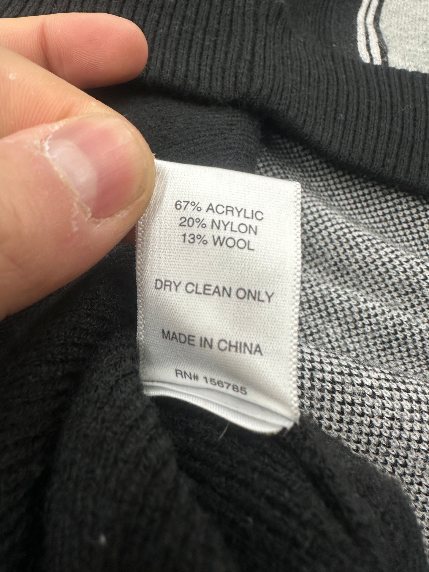 [M] FUCT Jacquard Knit zip-up