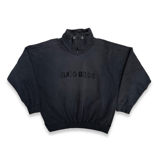 [L] 80s HUGO BOSS Full Zip-up Sweatshirt