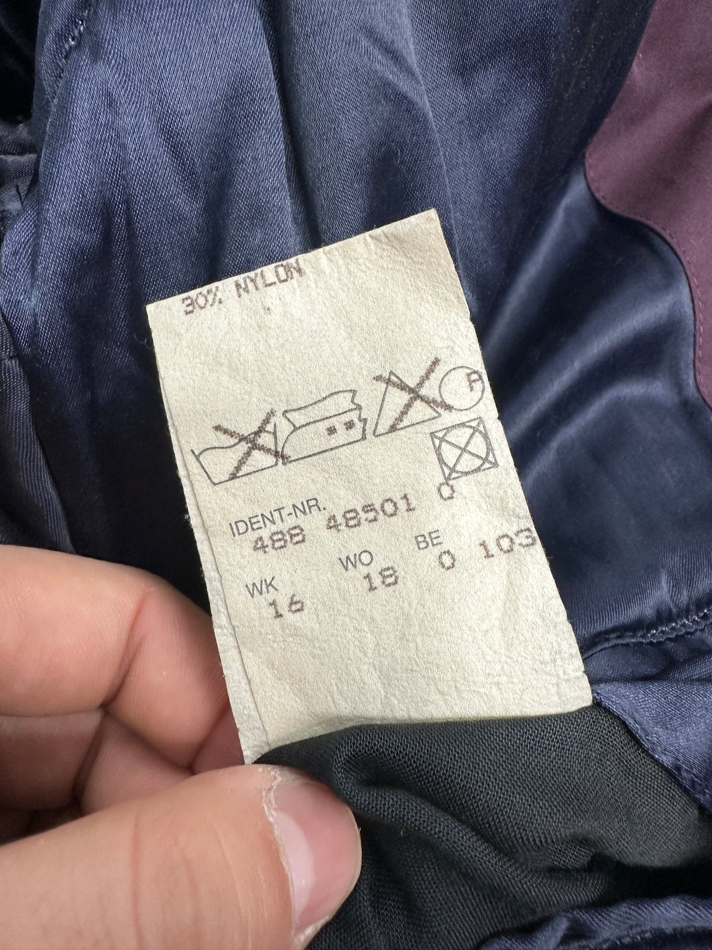 [XL] 80s HUGO BOSS Bomber Jacket