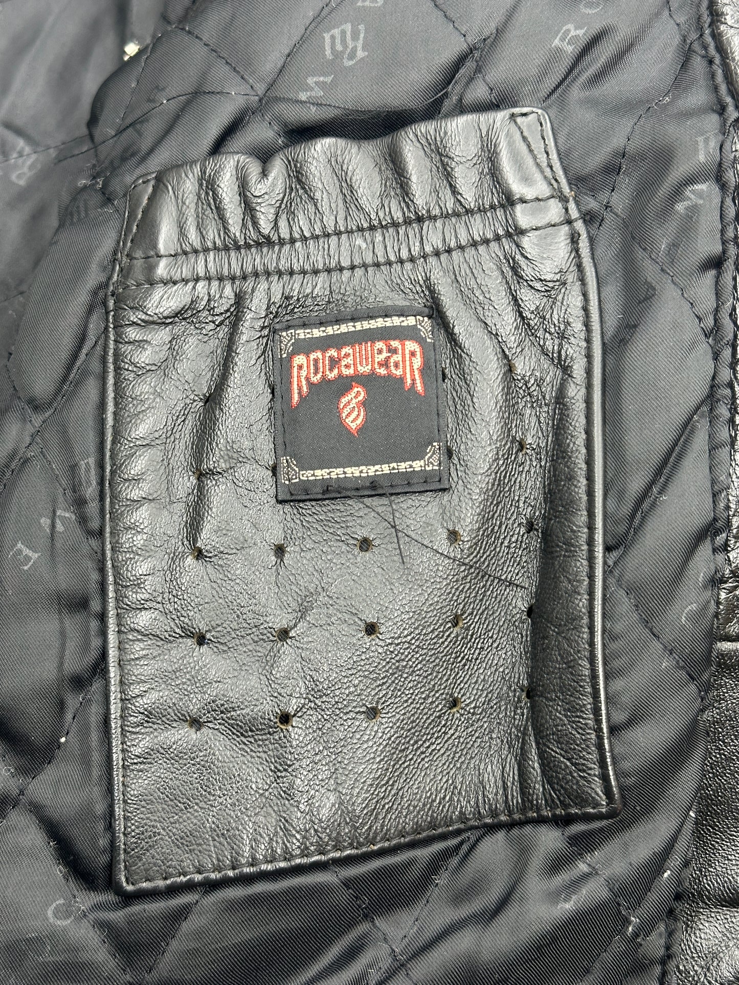 [2XL] 00s ROCAWEAR Leather Jacket