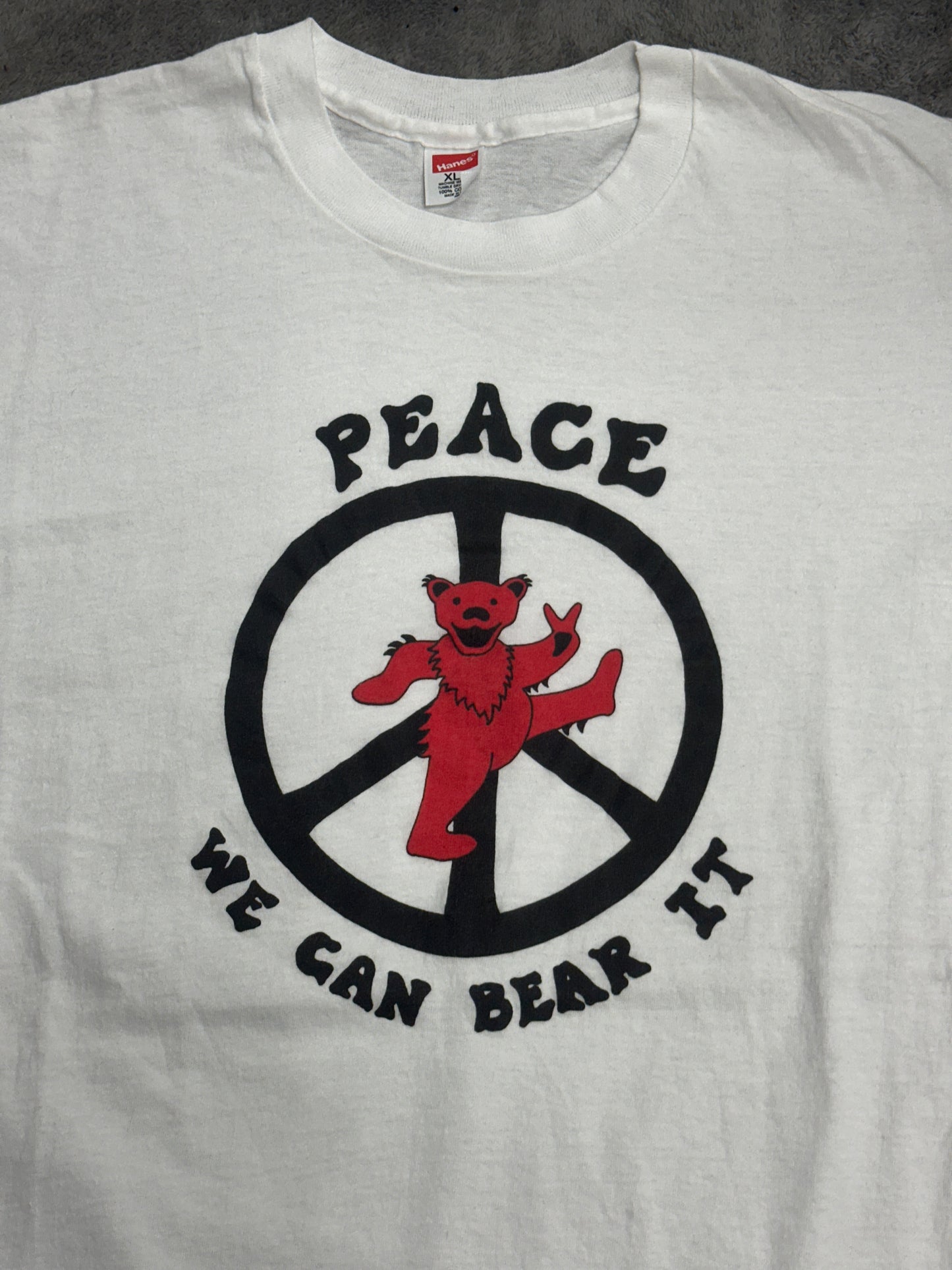 [XL][DeadStock] Late 80s GratefulDead DancingBear Tee
