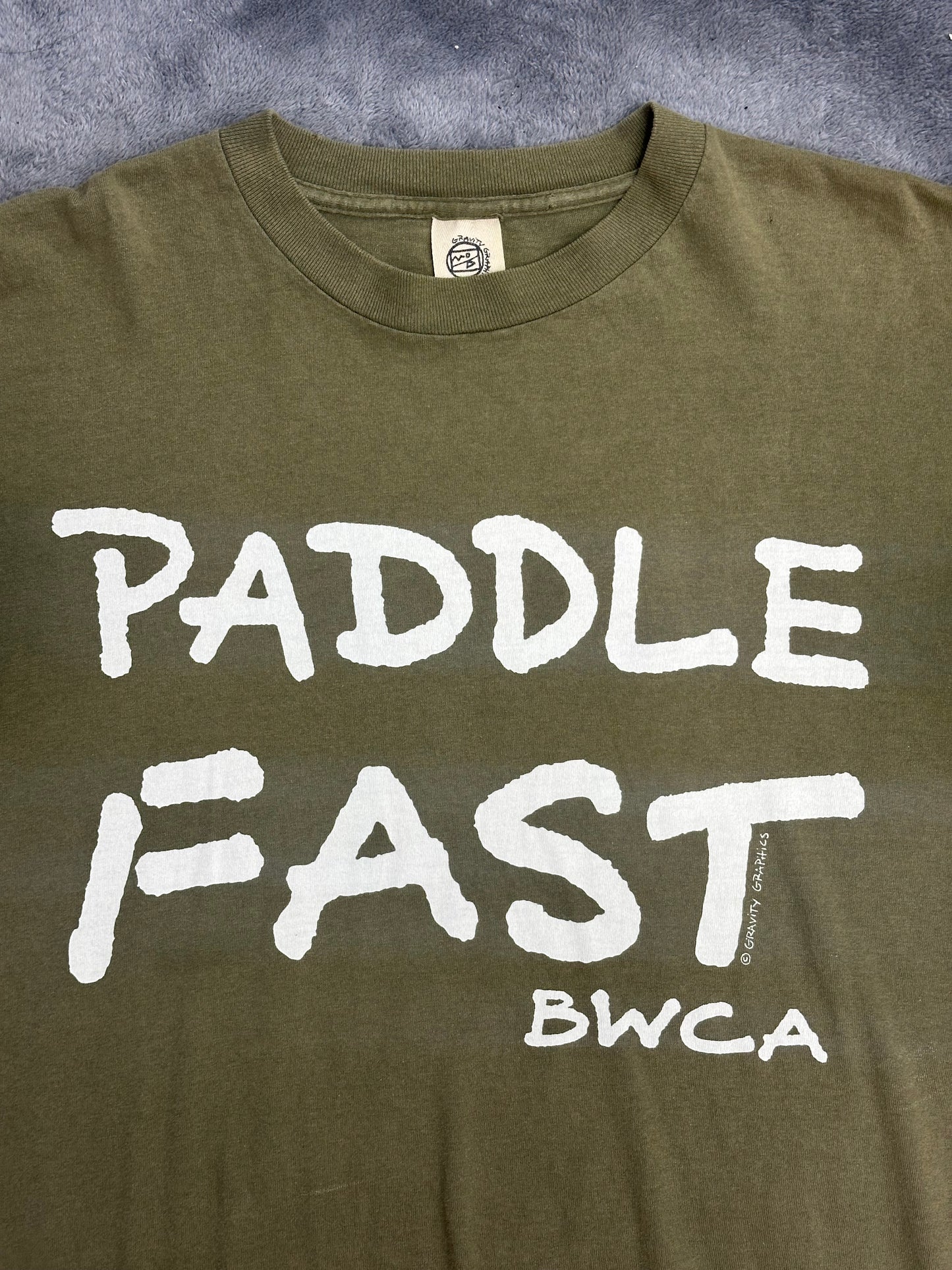 [XL] 90s BWCA Paddle Slogan Tee