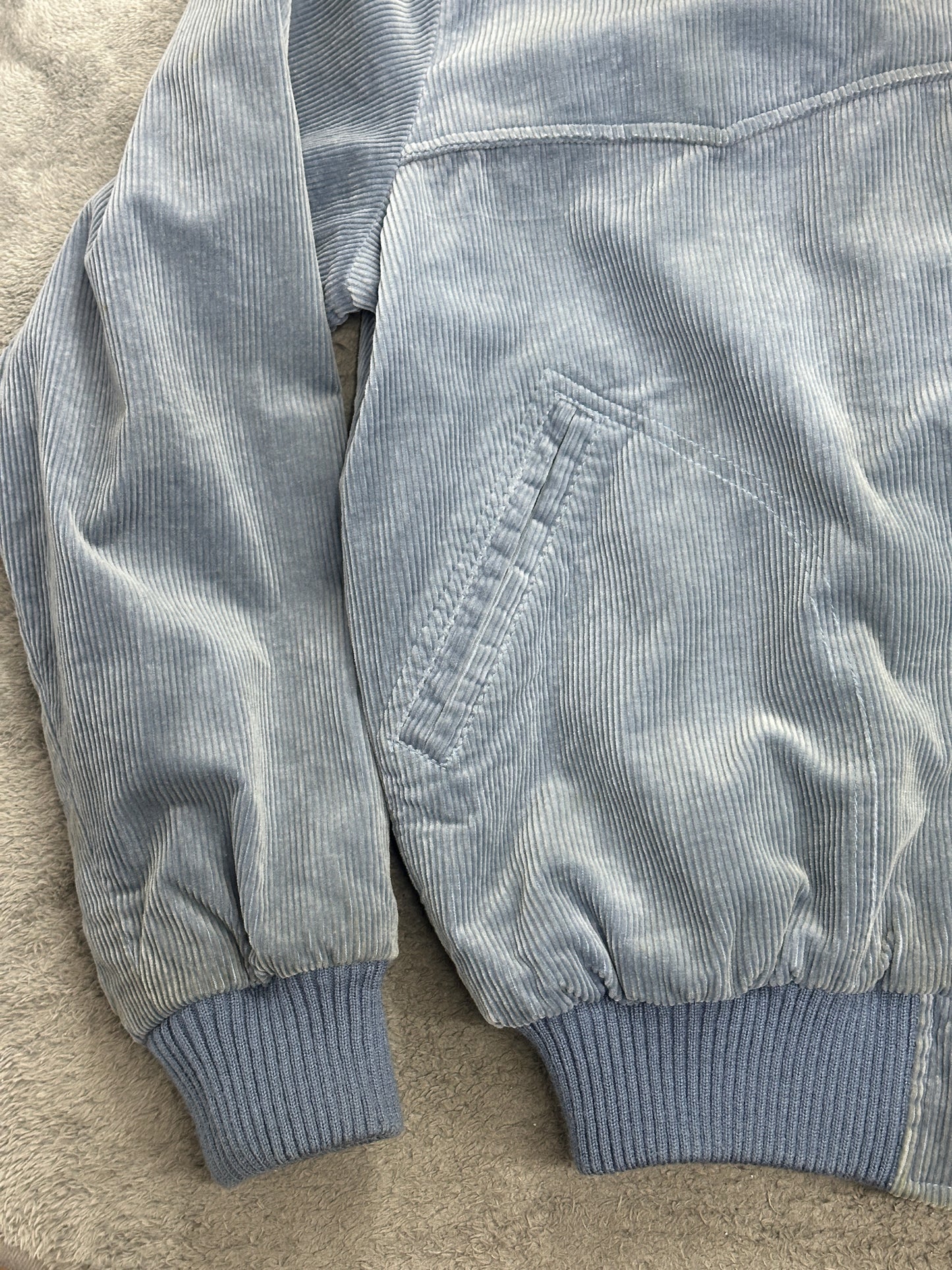 [2XL] 80s Sears Corduroy Bomber Jacket