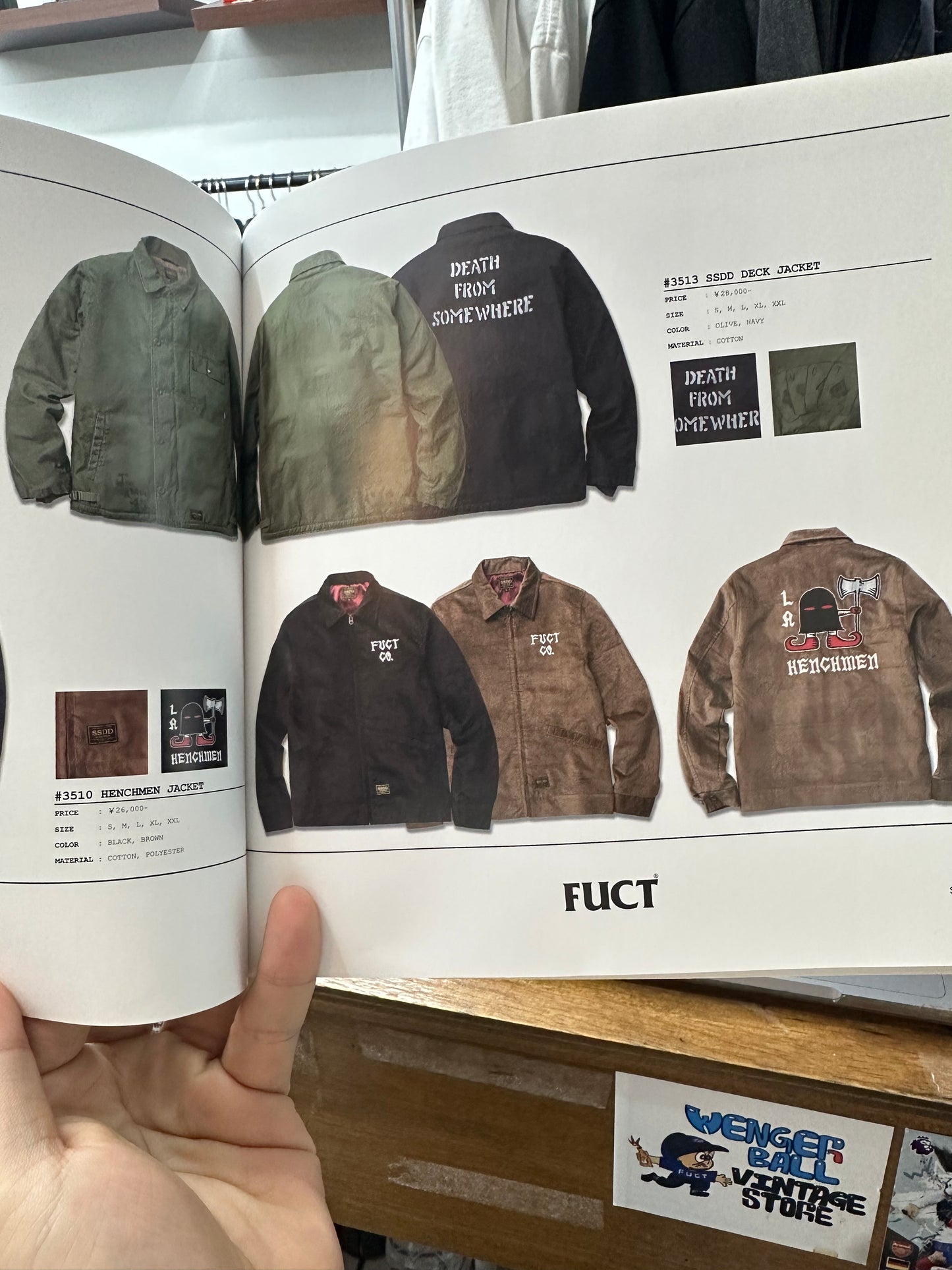 [M] FUCT SSDD Henchmen Jacket