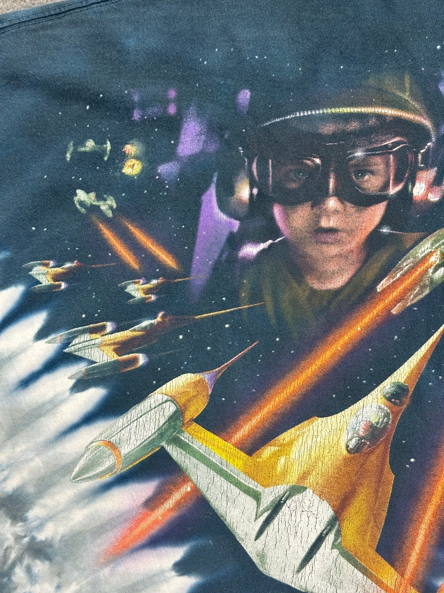 [L] 90s Starwars Ep1 Tie-dye Movie Tee