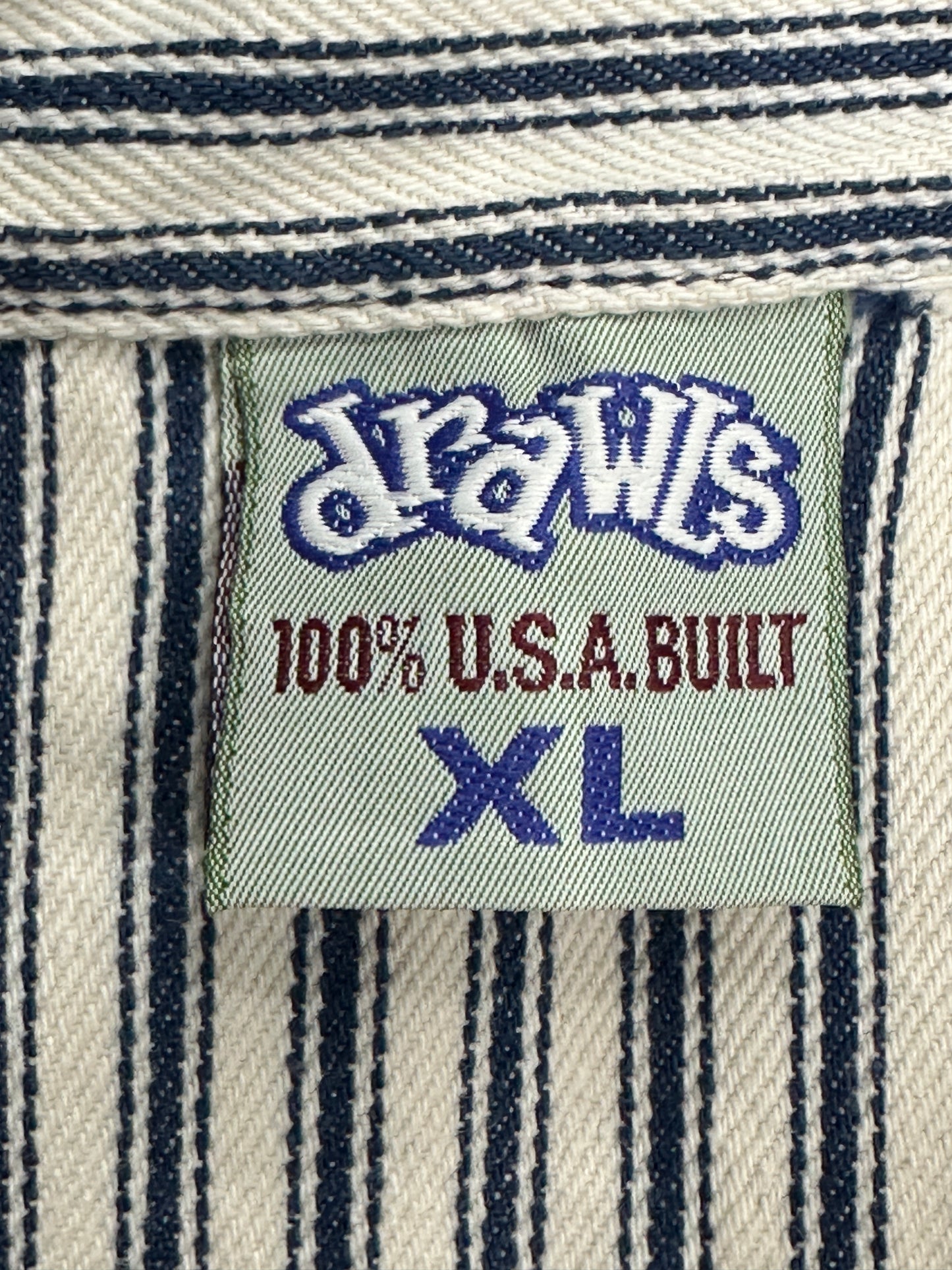[XL] 90s Drawls Skateboards Stripe Jacket